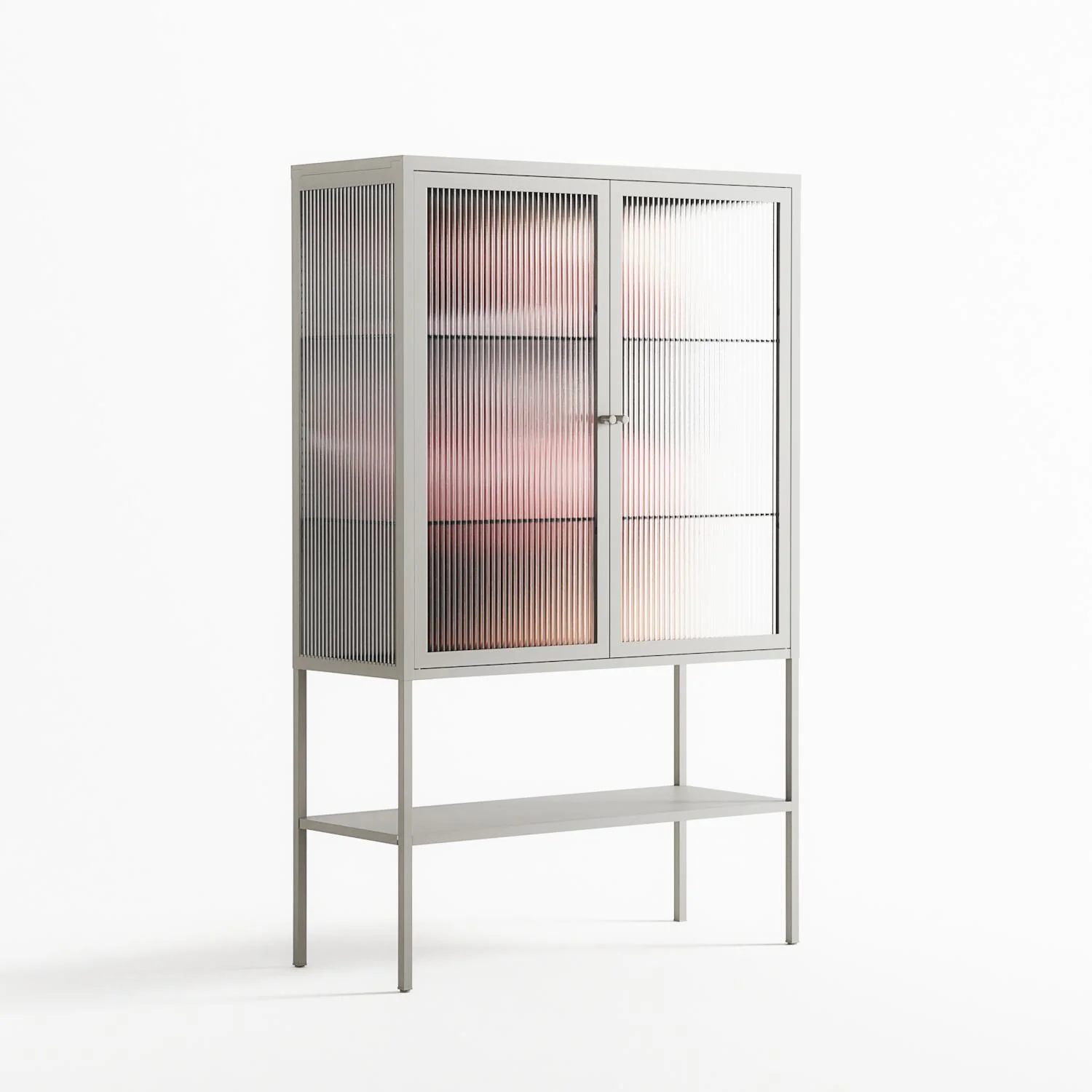 Blow - Loft Cabinet - Nadia Ryder - Chalk - Reeded glass - Image 4