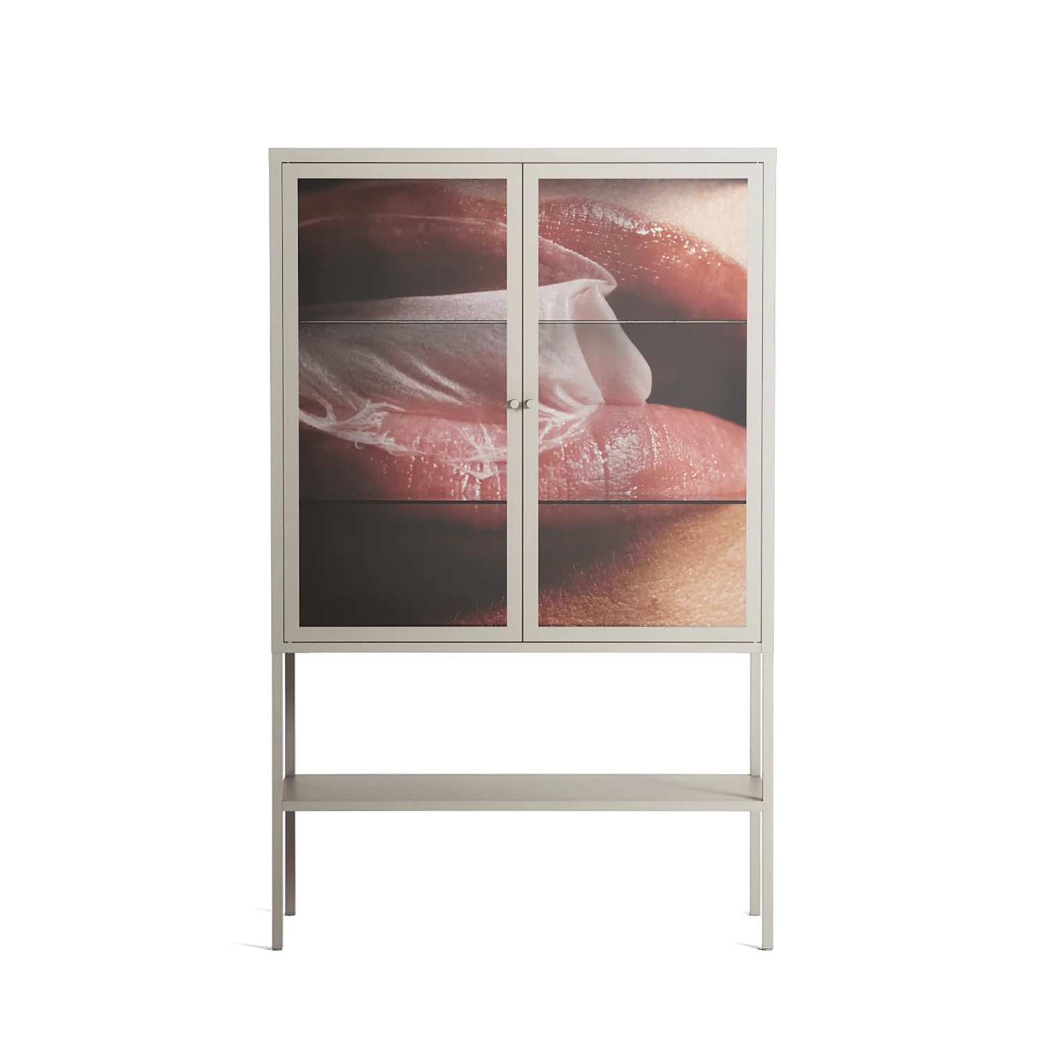 Blow - Loft Cabinet - Nadia Ryder - Pebble - Clear glass