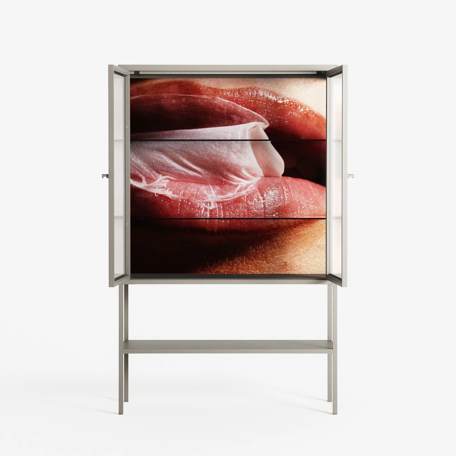Blow - Loft Cabinet - Nadia Ryder - Pebble - Reeded glass - Image 3