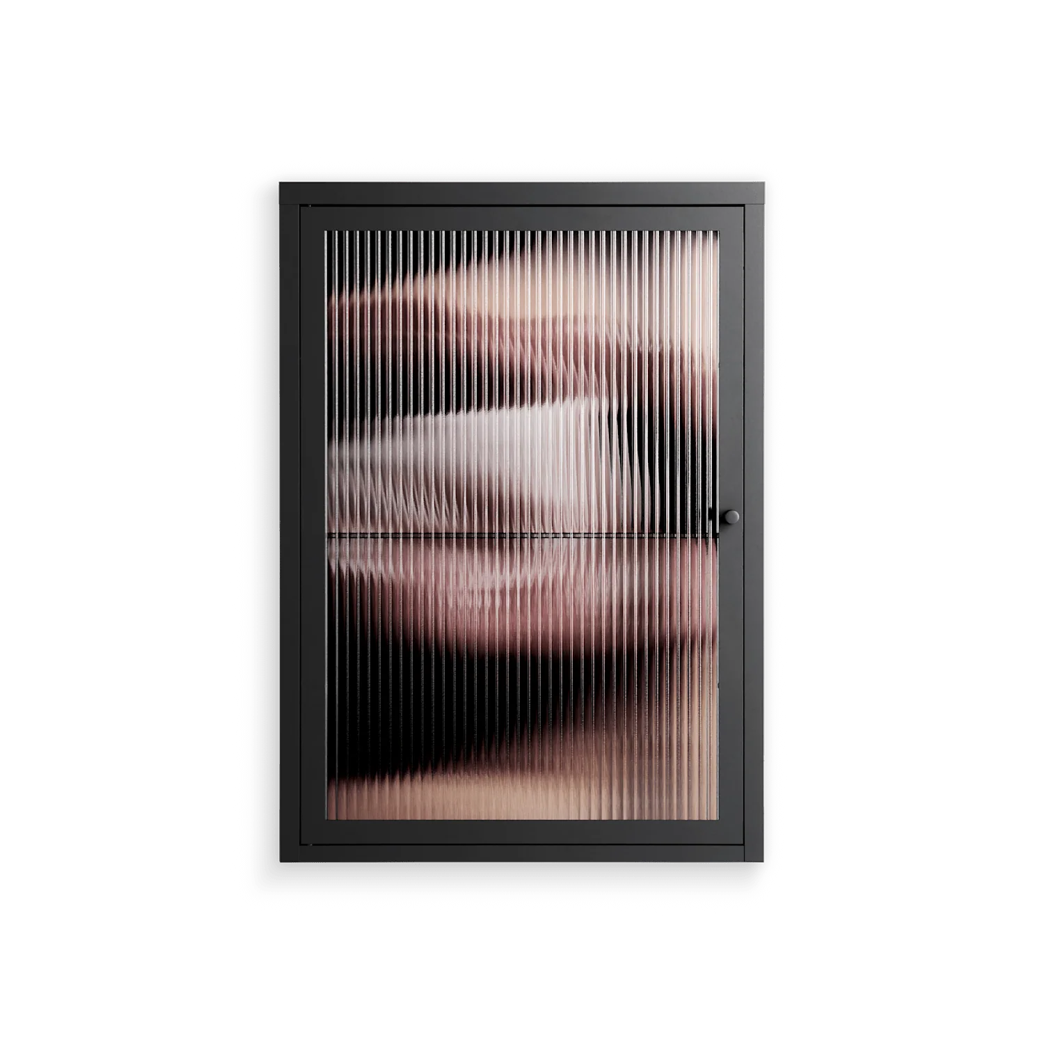 Blow - Wall Cabinet - Nadia Ryder - Antracite - Reeded glass