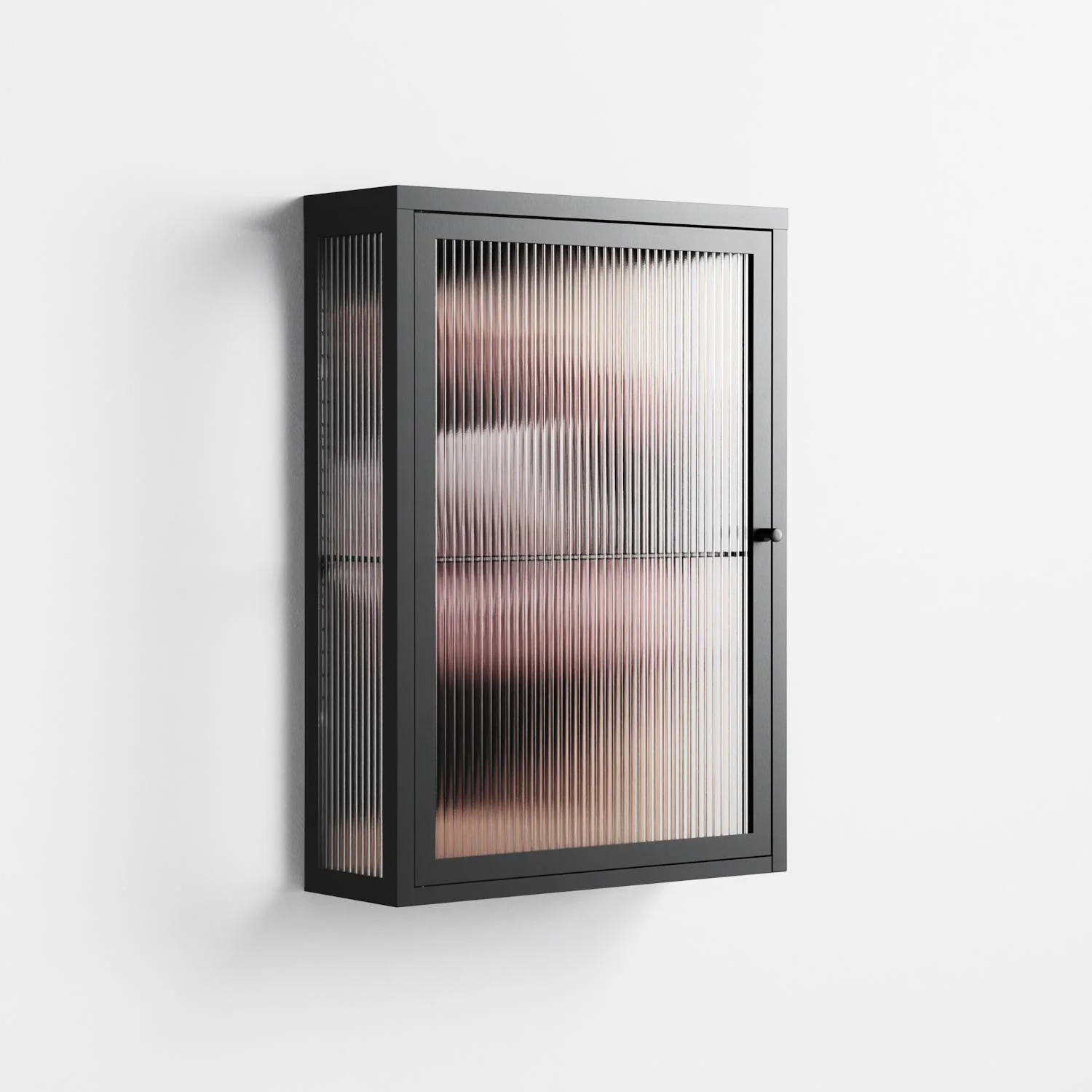 Blow - Wall Cabinet - Nadia Ryder - Antracite - Reeded glass - Image 4