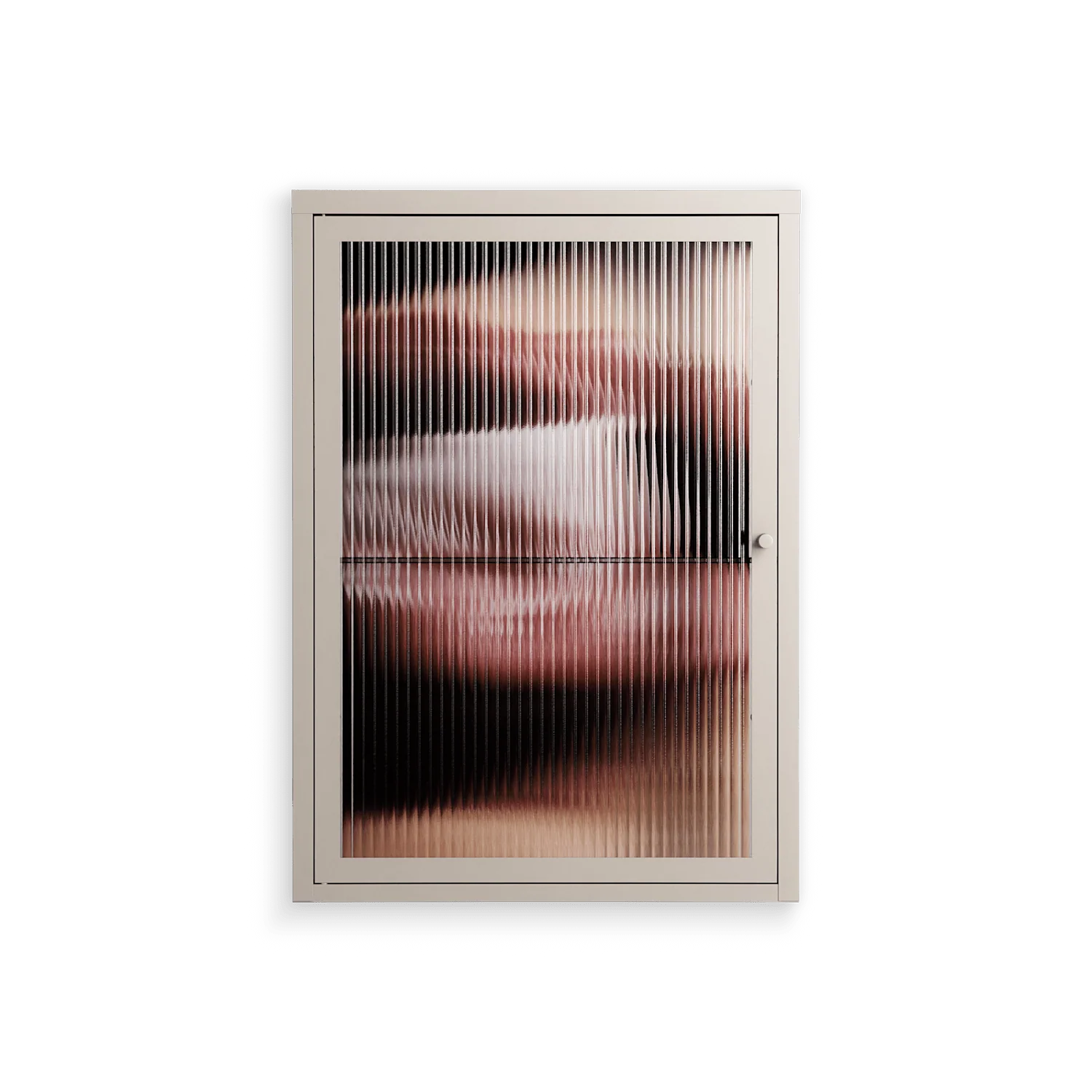 Blow - Wall Cabinet - Nadia Ryder - Pebble - Reeded glass