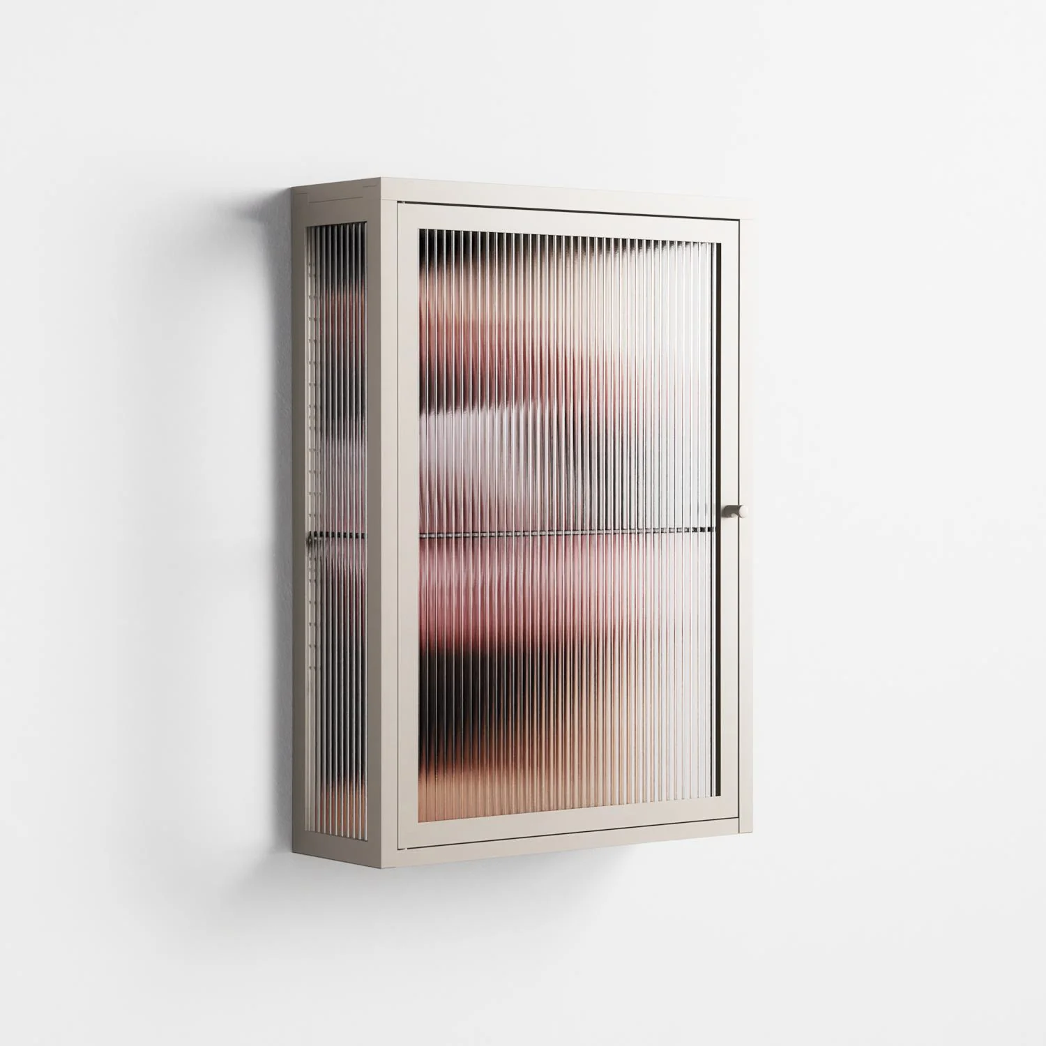 Blow - Wall Cabinet - Nadia Ryder - Pebble - Reeded glass - Image 4