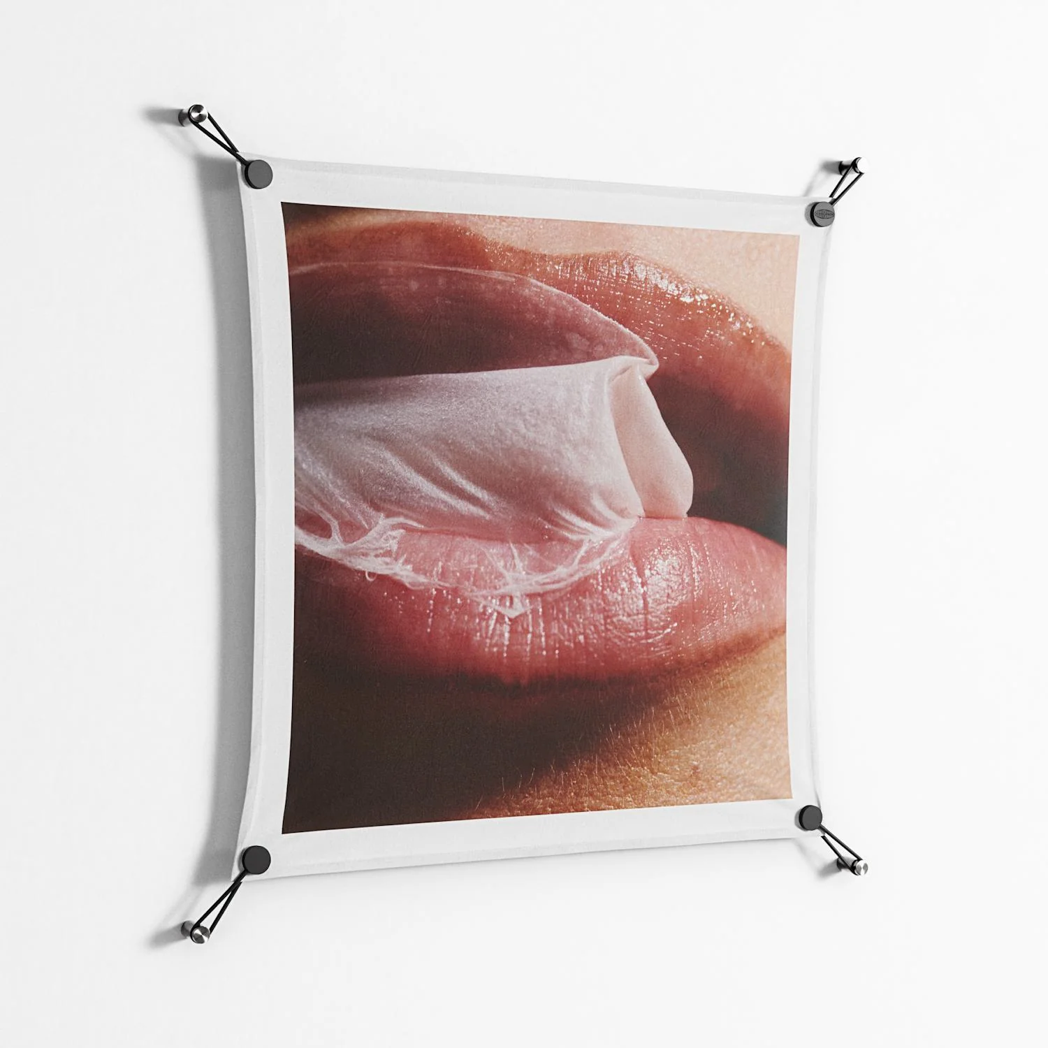 Blow - Work On Wall - Nadia Ryder - Black - 70 x 70 cm - Image 2