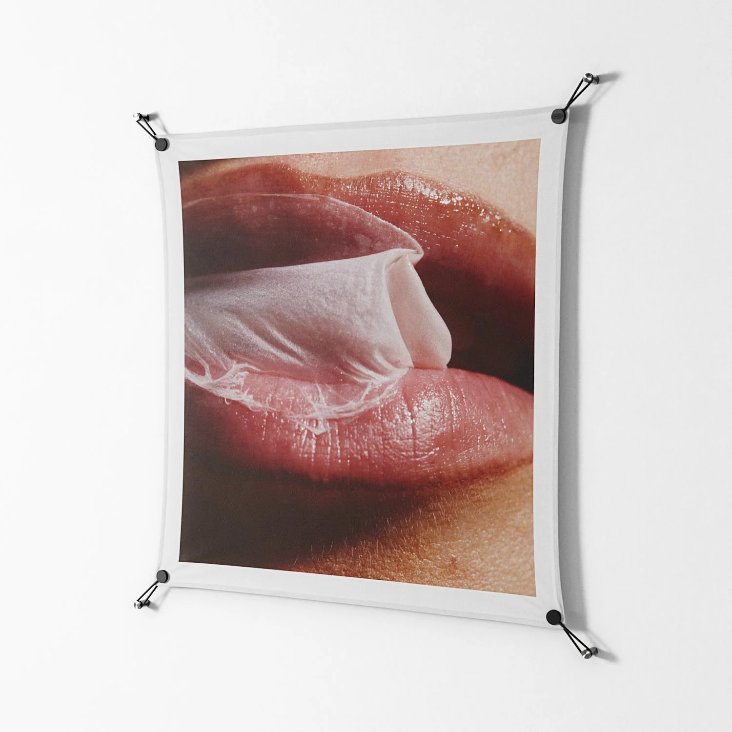 Blow - Work On Wall - Nadia Ryder - Black - 90 x 90 cm - Image 2