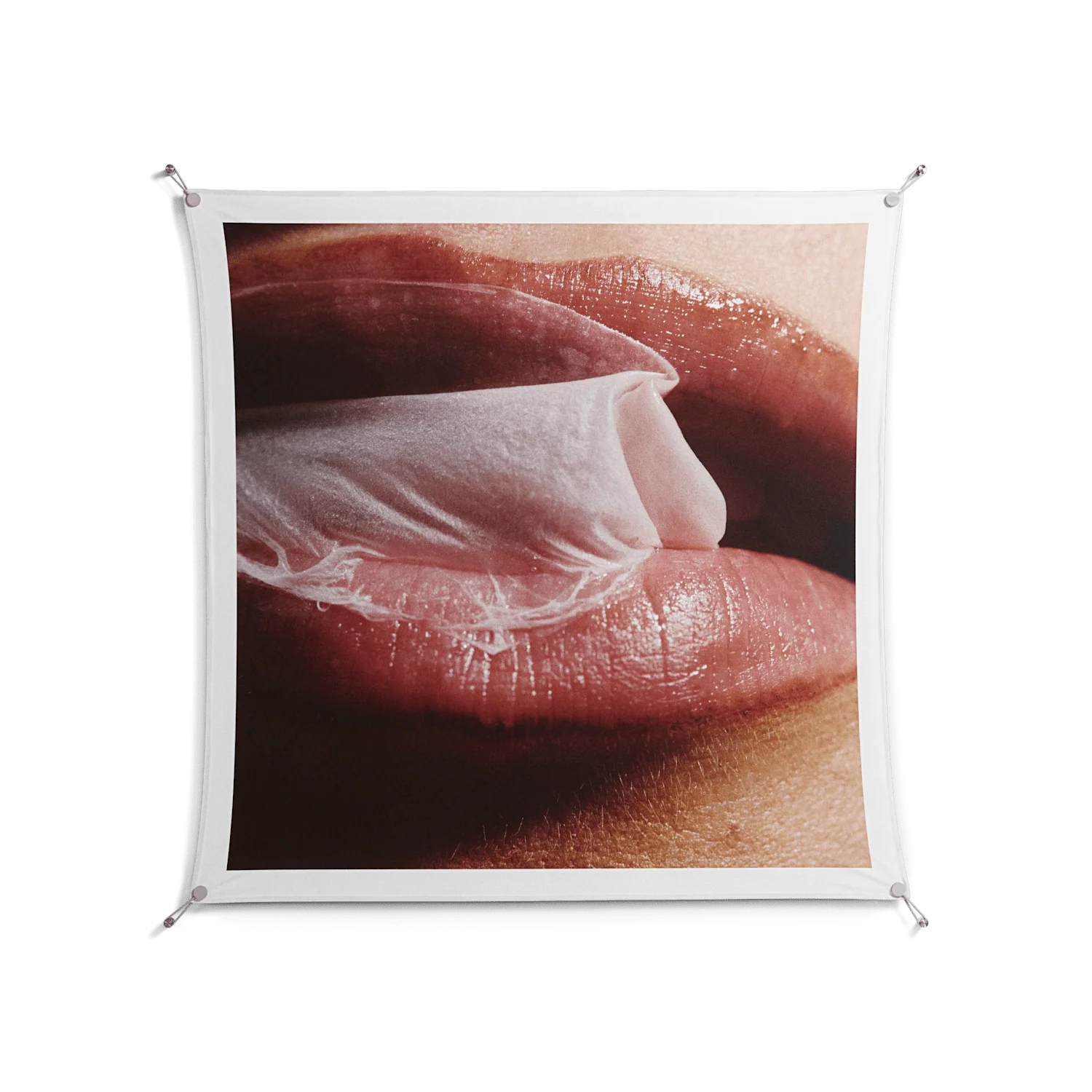 Blow - Work On Wall - Nadia Ryder - Silver - 140 x 140 cm