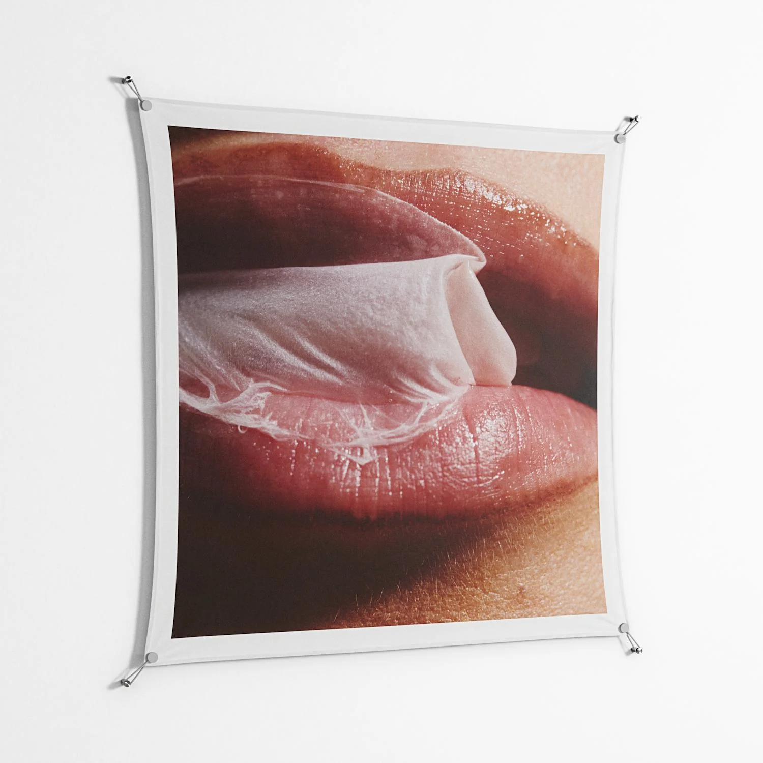 Blow - Work On Wall - Nadia Ryder - Silver - 140 x 140 cm - Image 2