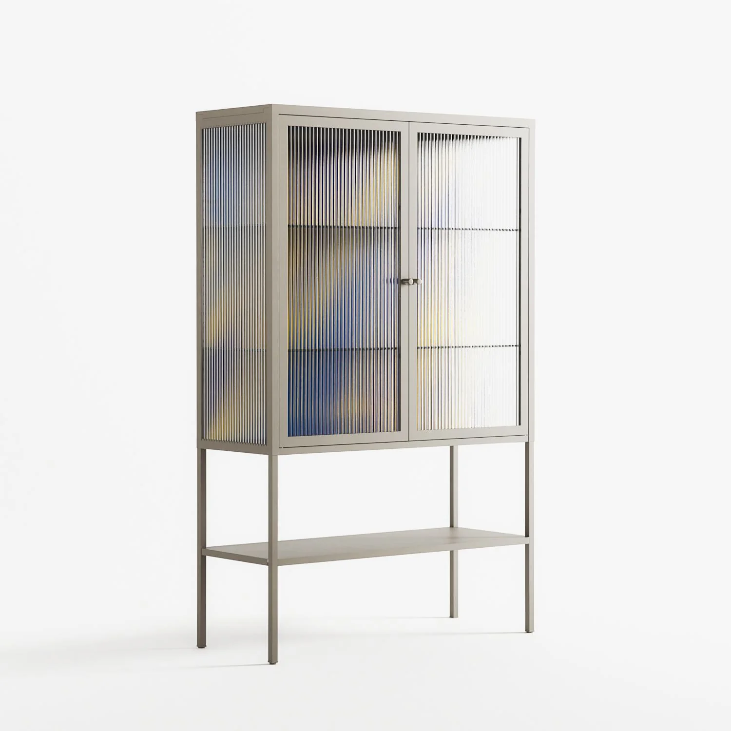 Blue Gale - Loft Cabinet - Oluwasheyi Adebayo - Pebble - Reeded glass - Image 4
