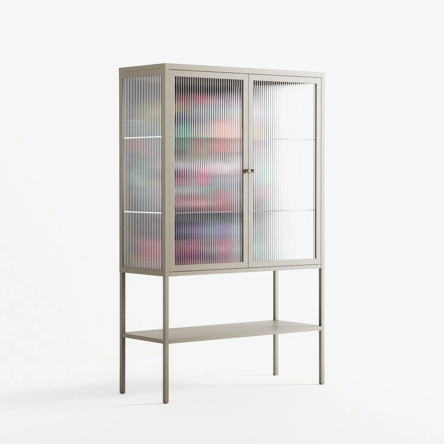 Bobsan - Loft Cabinet - Maddalena Fanfani - Pebble - Reeded glass - Image 4