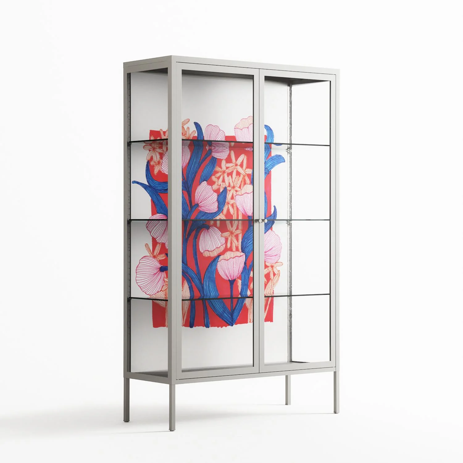 Buttercup - Cabinet - Katie O’Shea - Chalk - Clear glass - Image 4