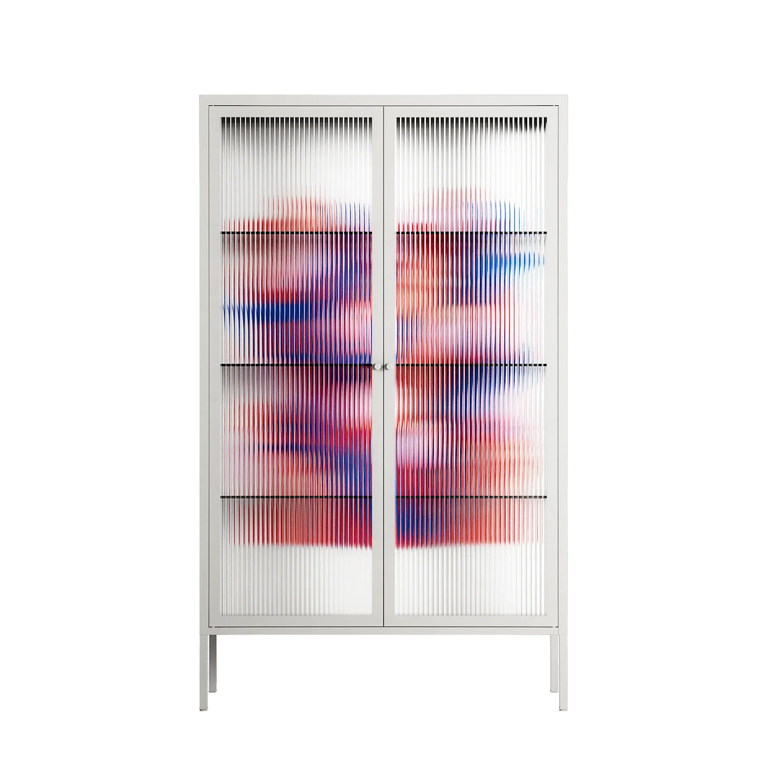 Buttercup - Cabinet - Katie O’Shea - Chalk - Reeded glass