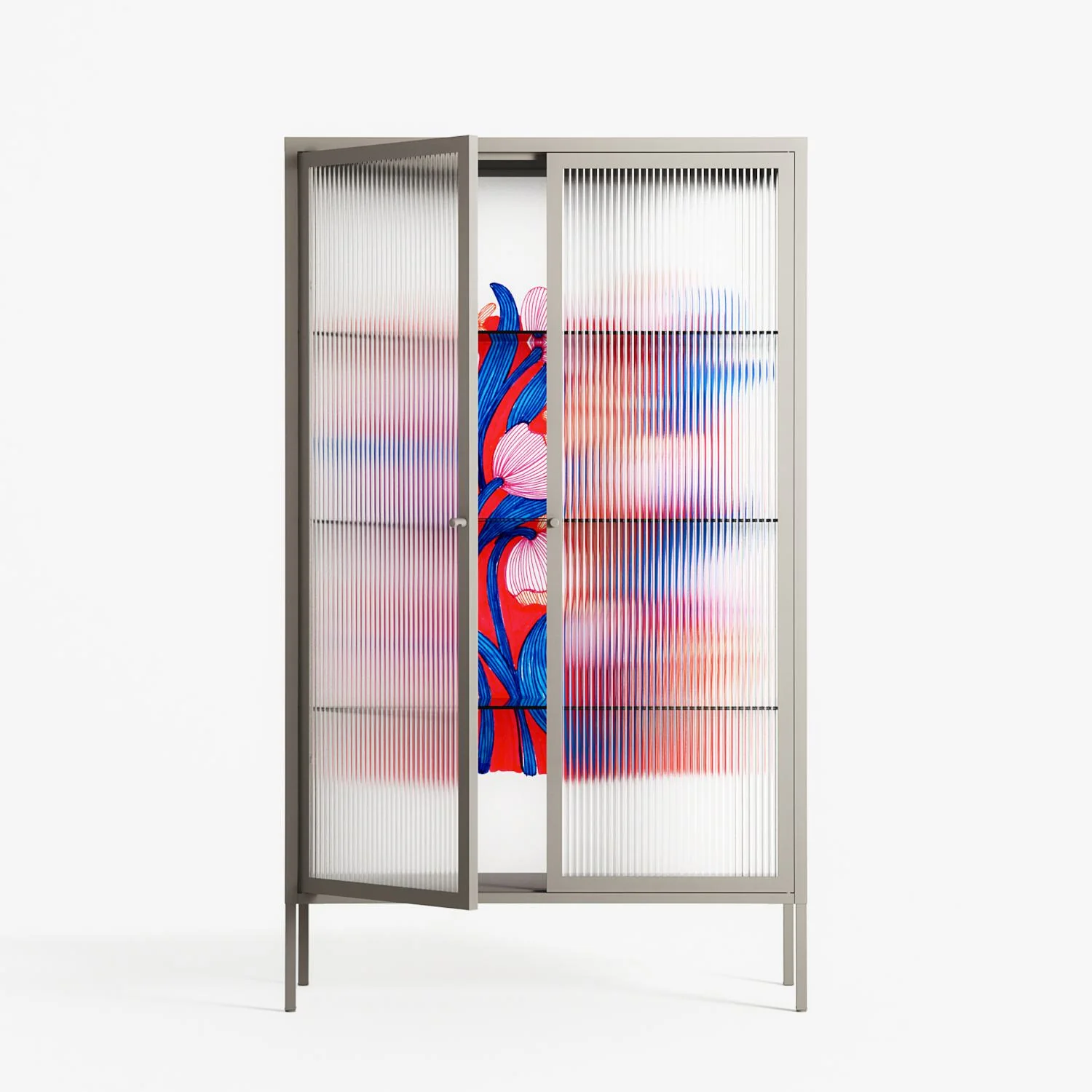 Buttercup - Cabinet - Katie O’Shea - Pebble - Reeded glass - Image 2