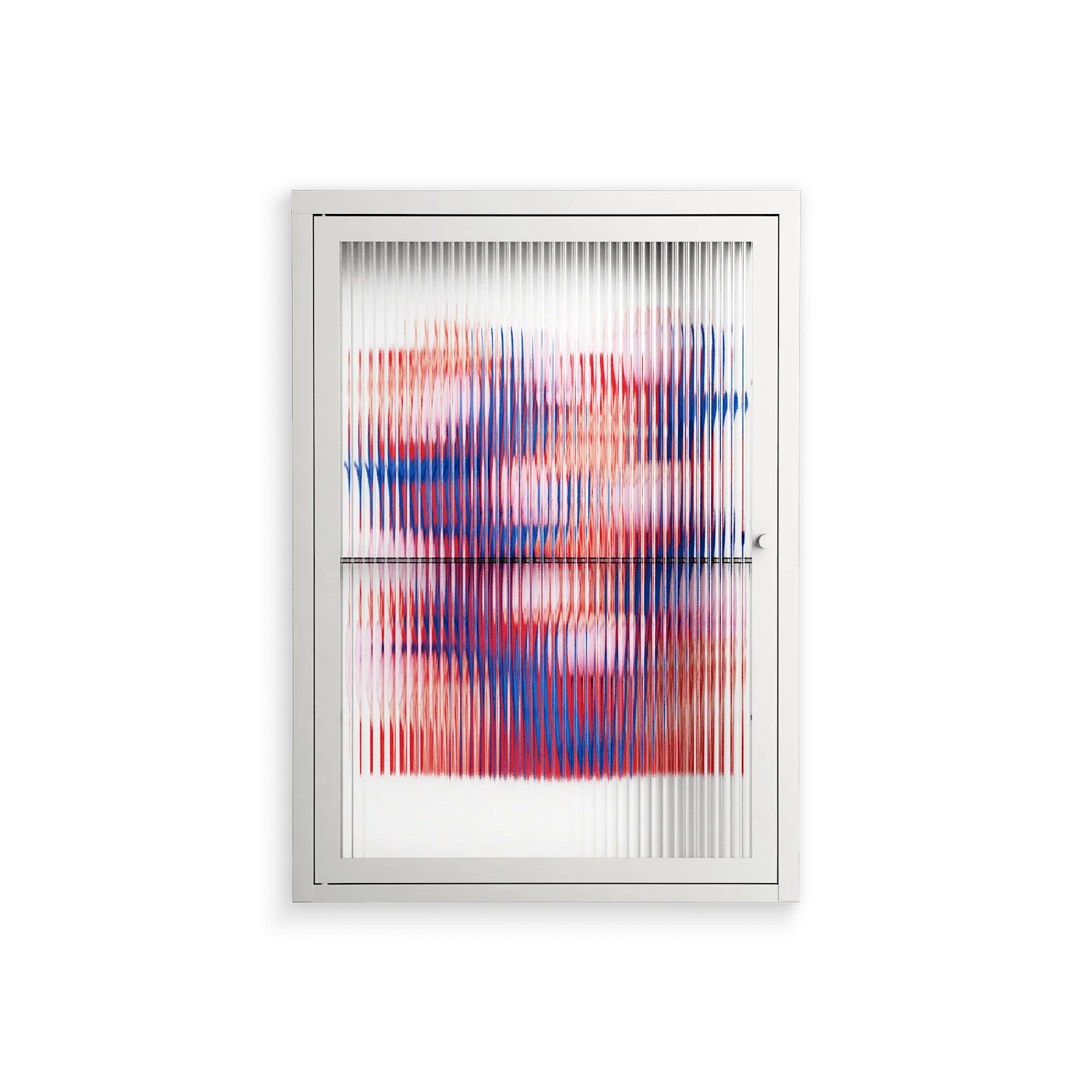 Buttercup - Wall Cabinet - Katie O’Shea - Chalk - Reeded glass