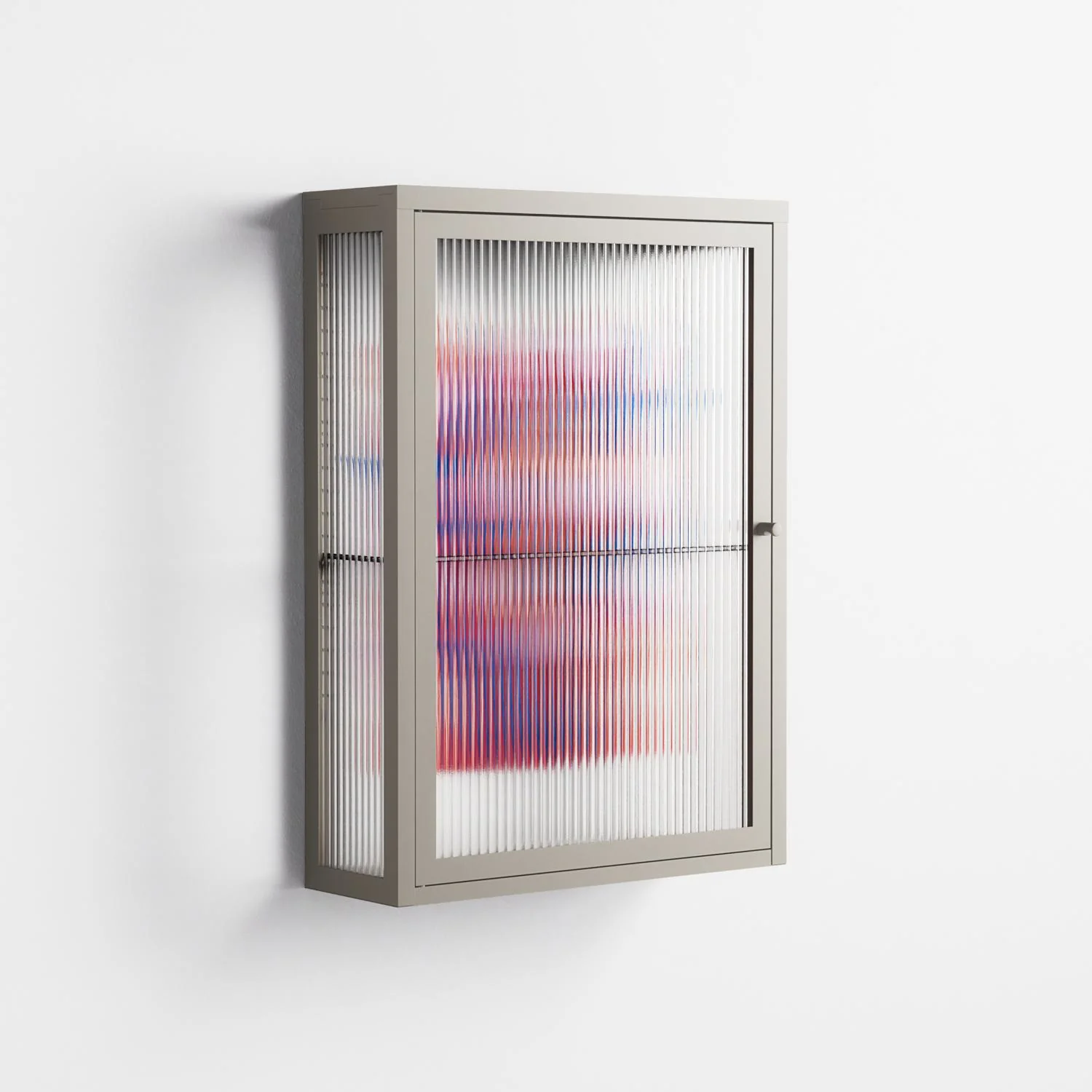 Buttercup - Wall Cabinet - Katie O’Shea - Pebble - Reeded glass - Image 4