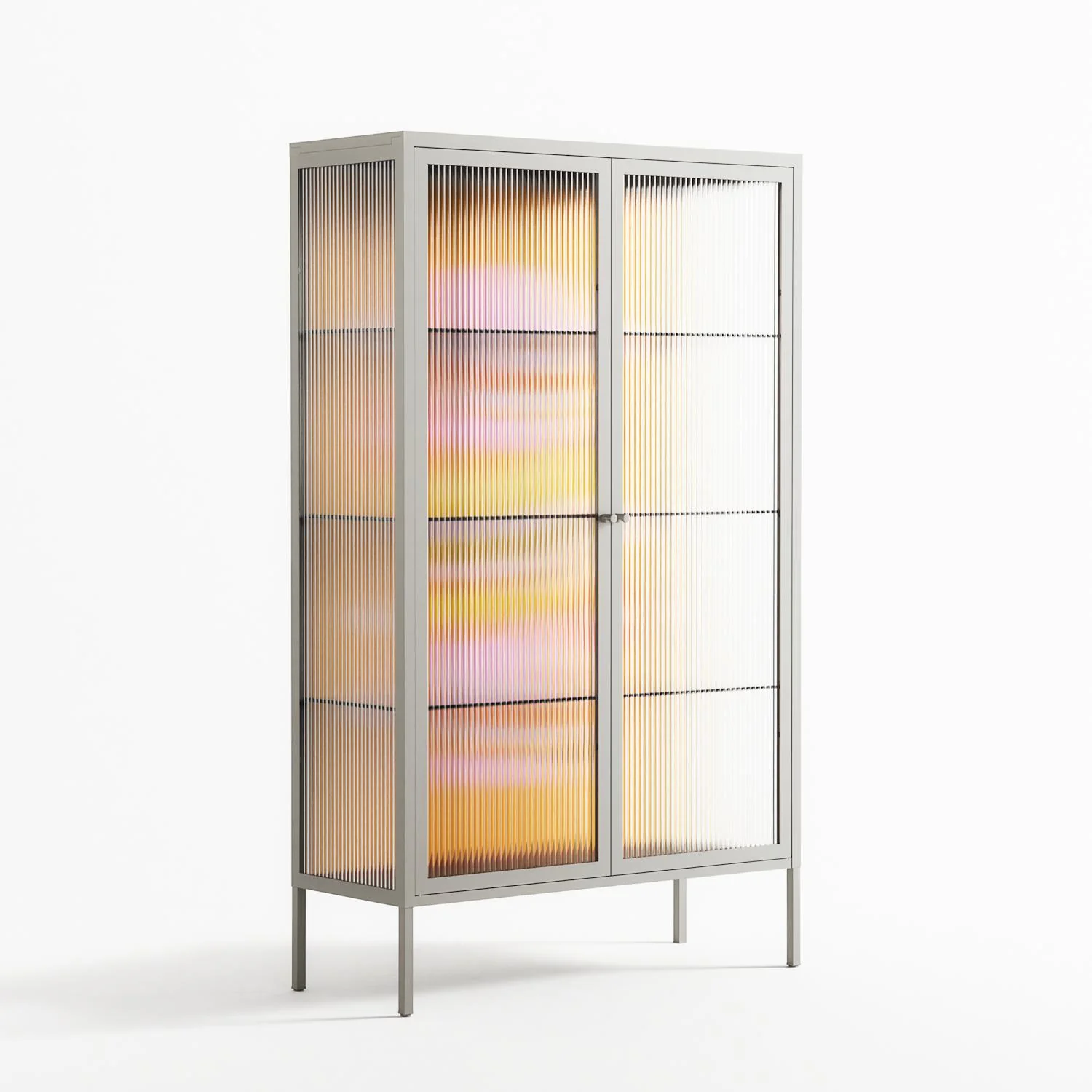 Cake - Cabinet - Heather Zhou - Chalk - Reeded glass - Image 4