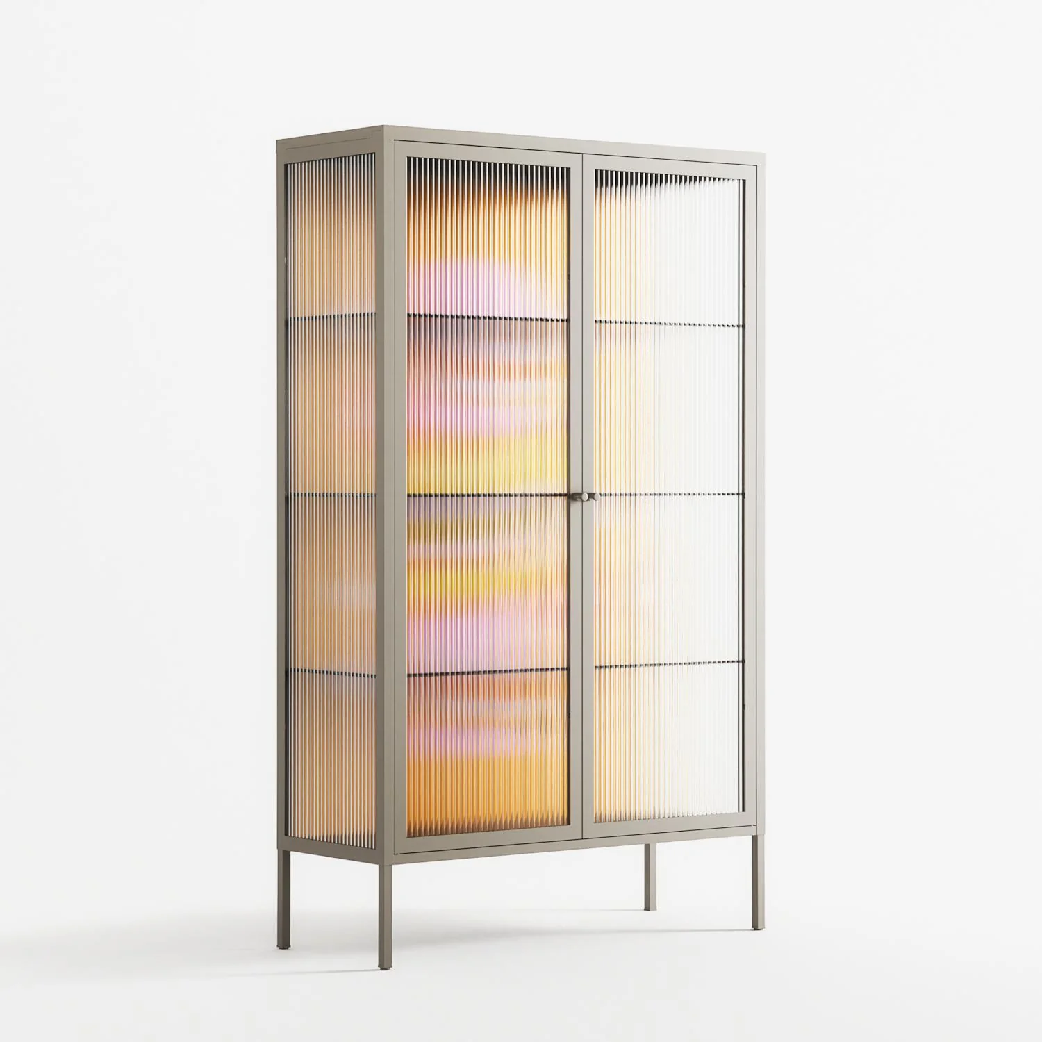 Cake - Cabinet - Heather Zhou - Pebble - Reeded glass - Image 4