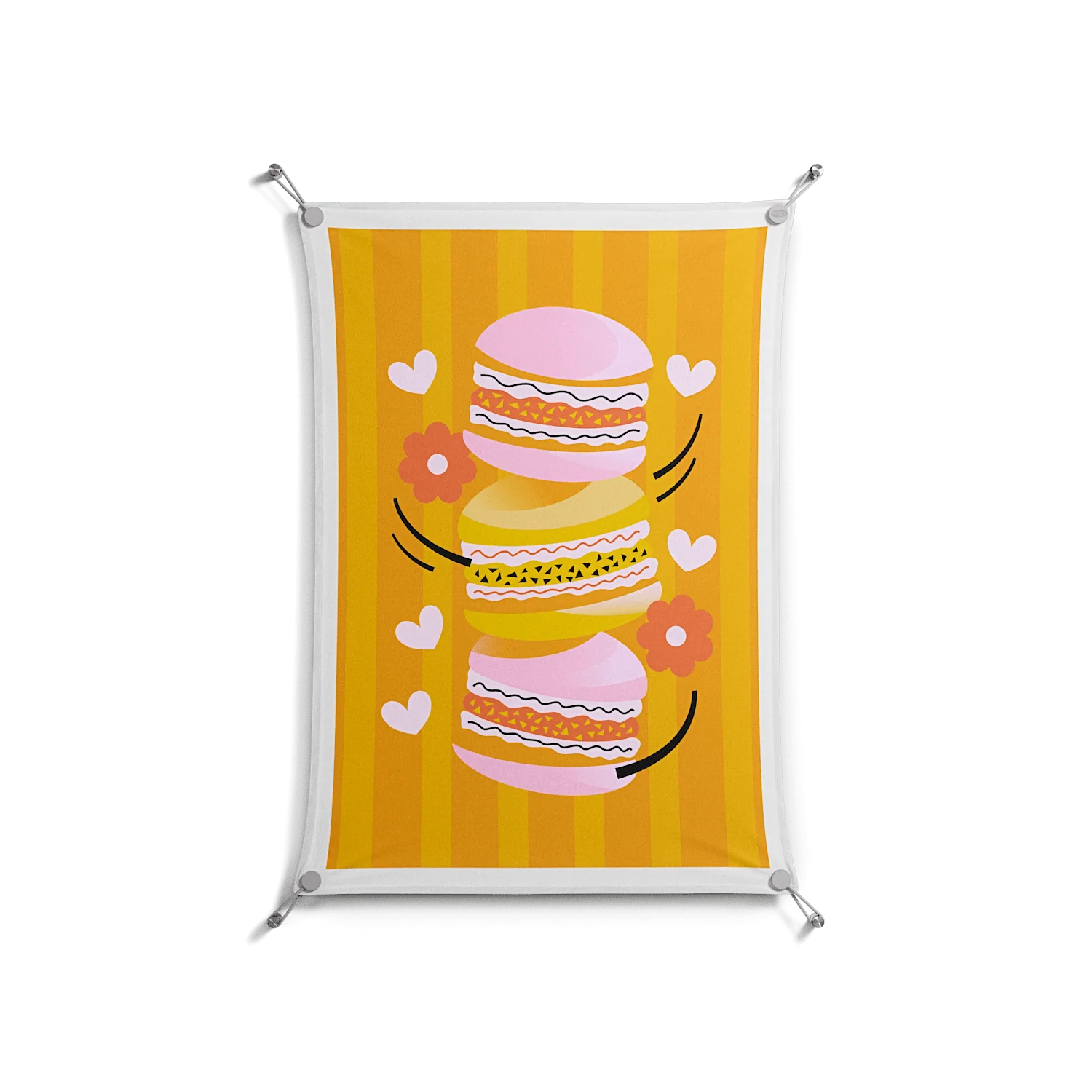 Cake - Work On Wall - Heather Zhou - Silver - 70 x 100 cm