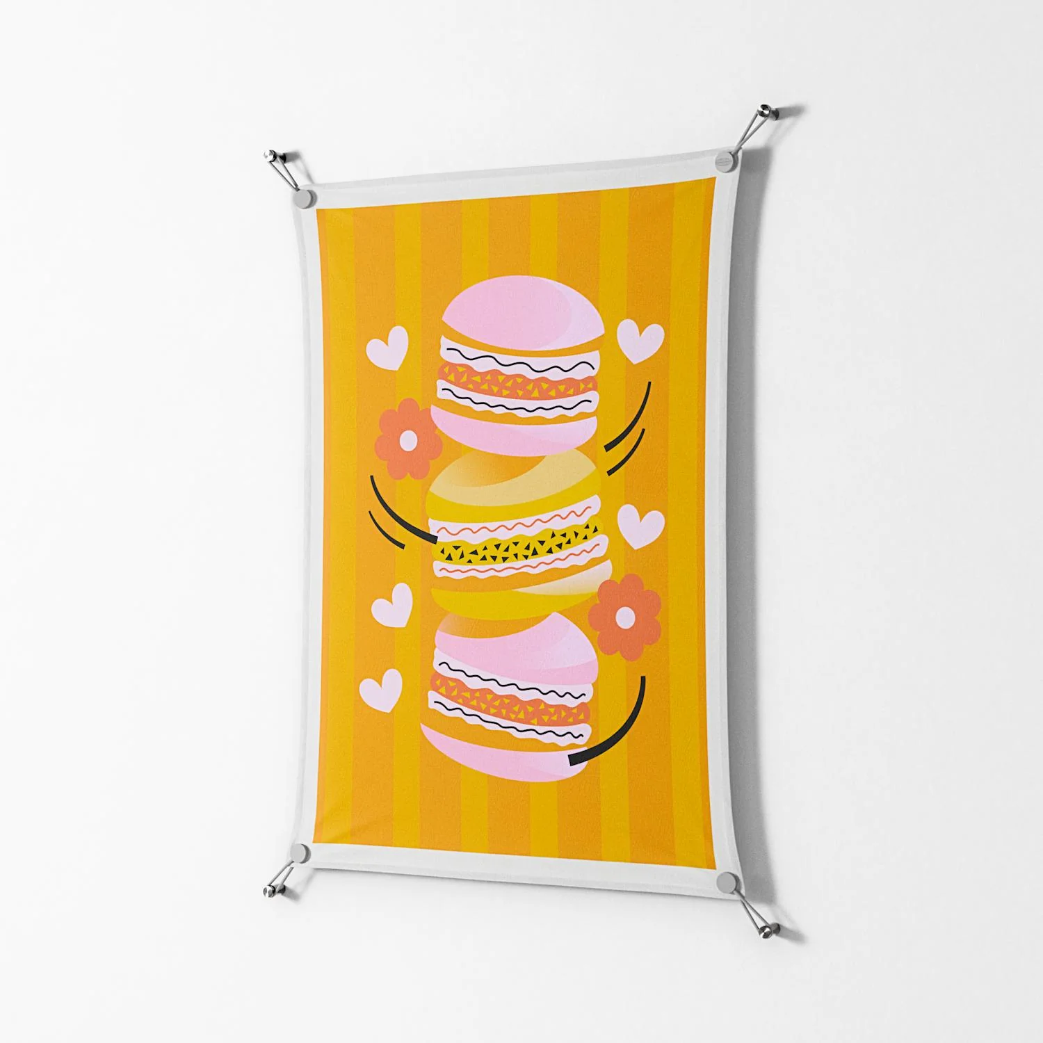 Cake - Work On Wall - Heather Zhou - Silver - 70 x 100 cm - Image 2