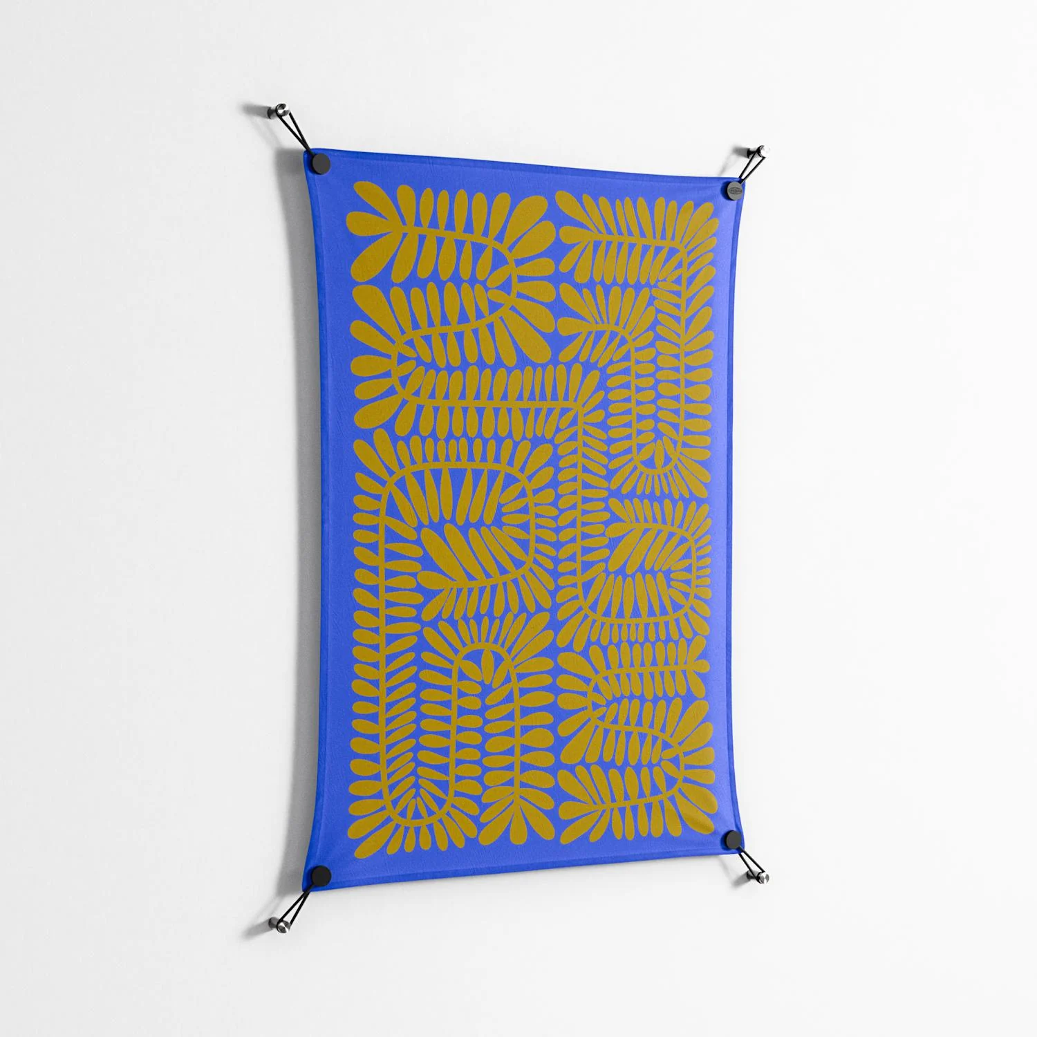 Climbing Leaves - Work On Wall - Sandra Hutter - Black - 70 x 100 cm - Image 2