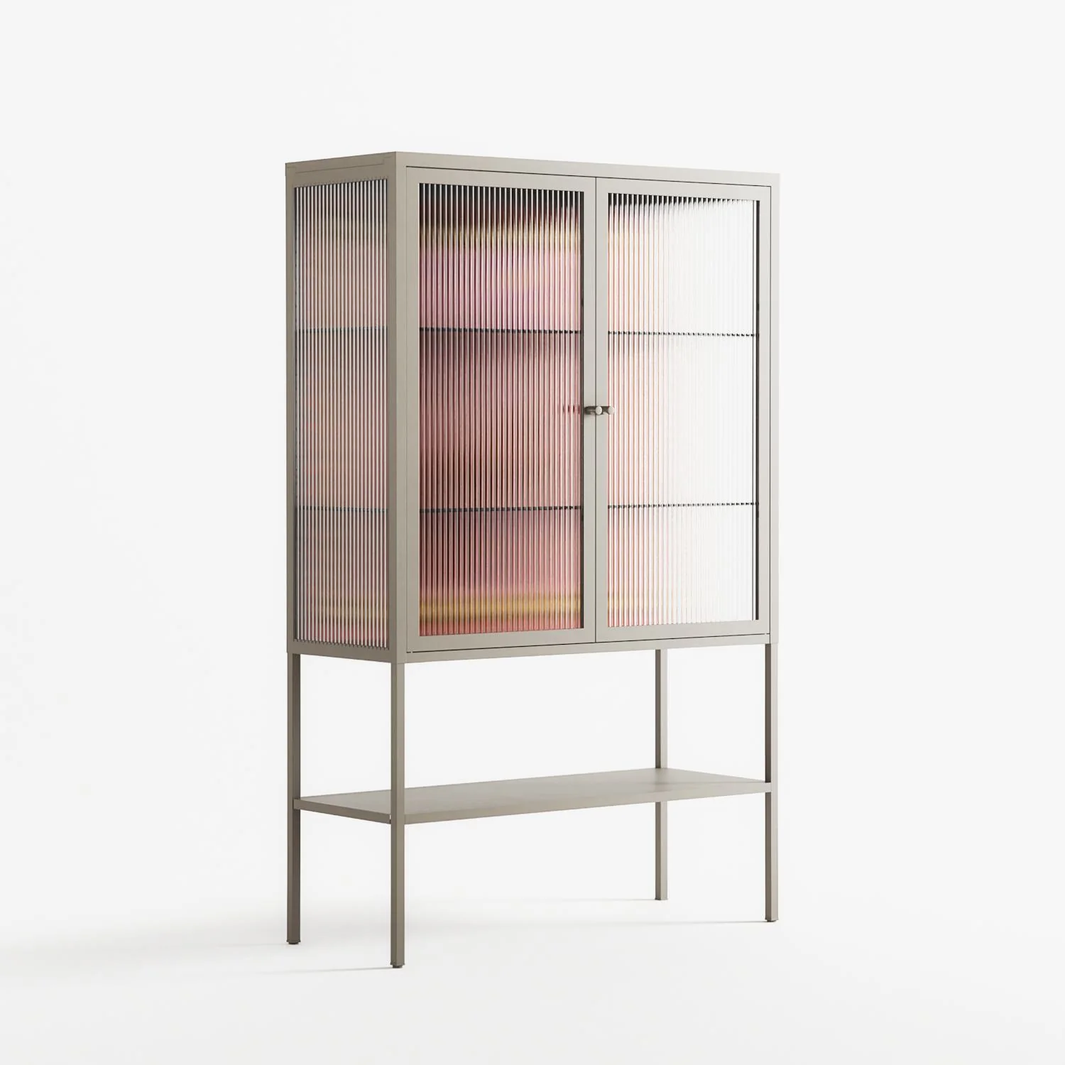 Connect With Nature - Loft Cabinet - Raissa Oltmanns - Pebble - Reeded glass - Image 4