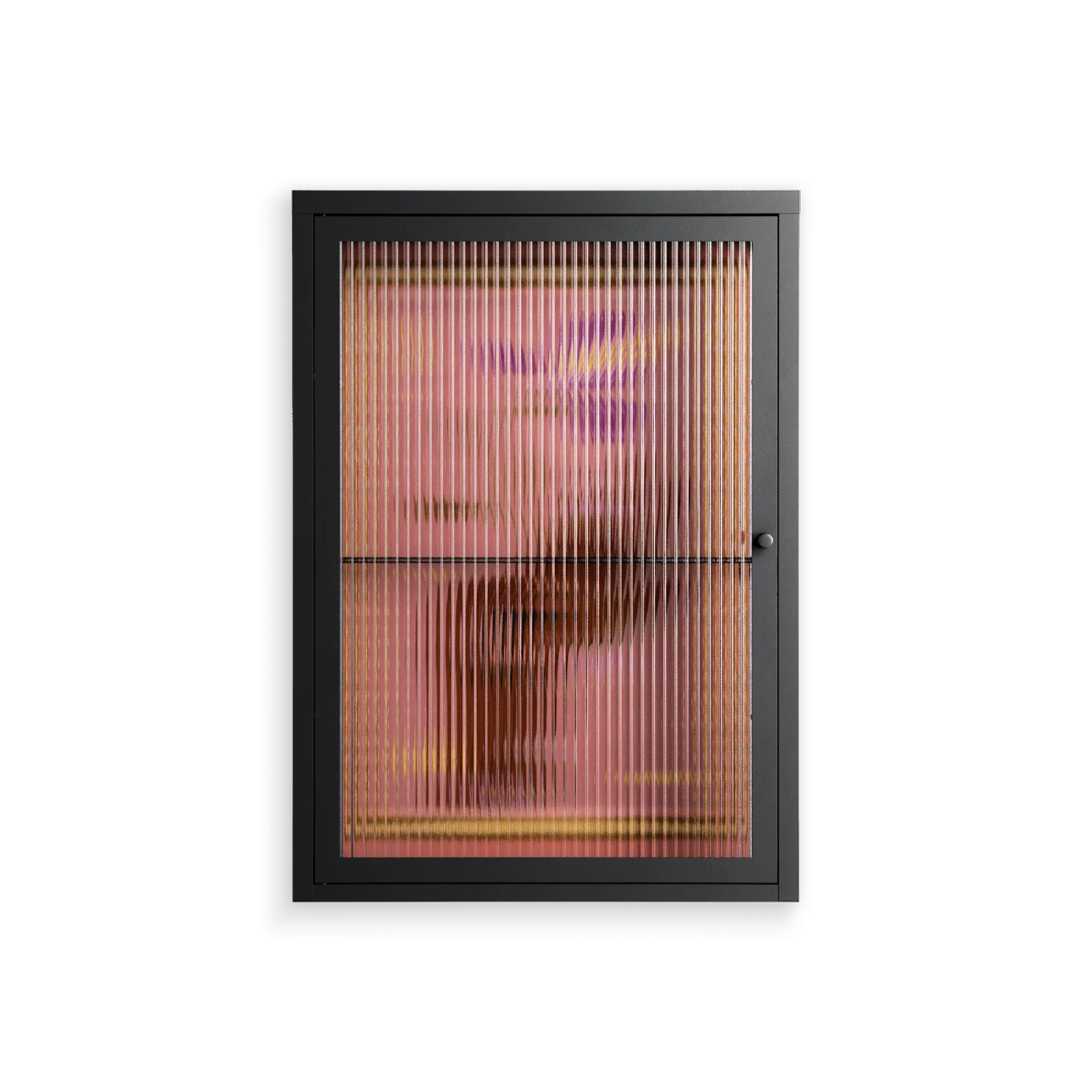 Connect With Nature - Wall Cabinet - Raissa Oltmanns - Antracite - Reeded glass