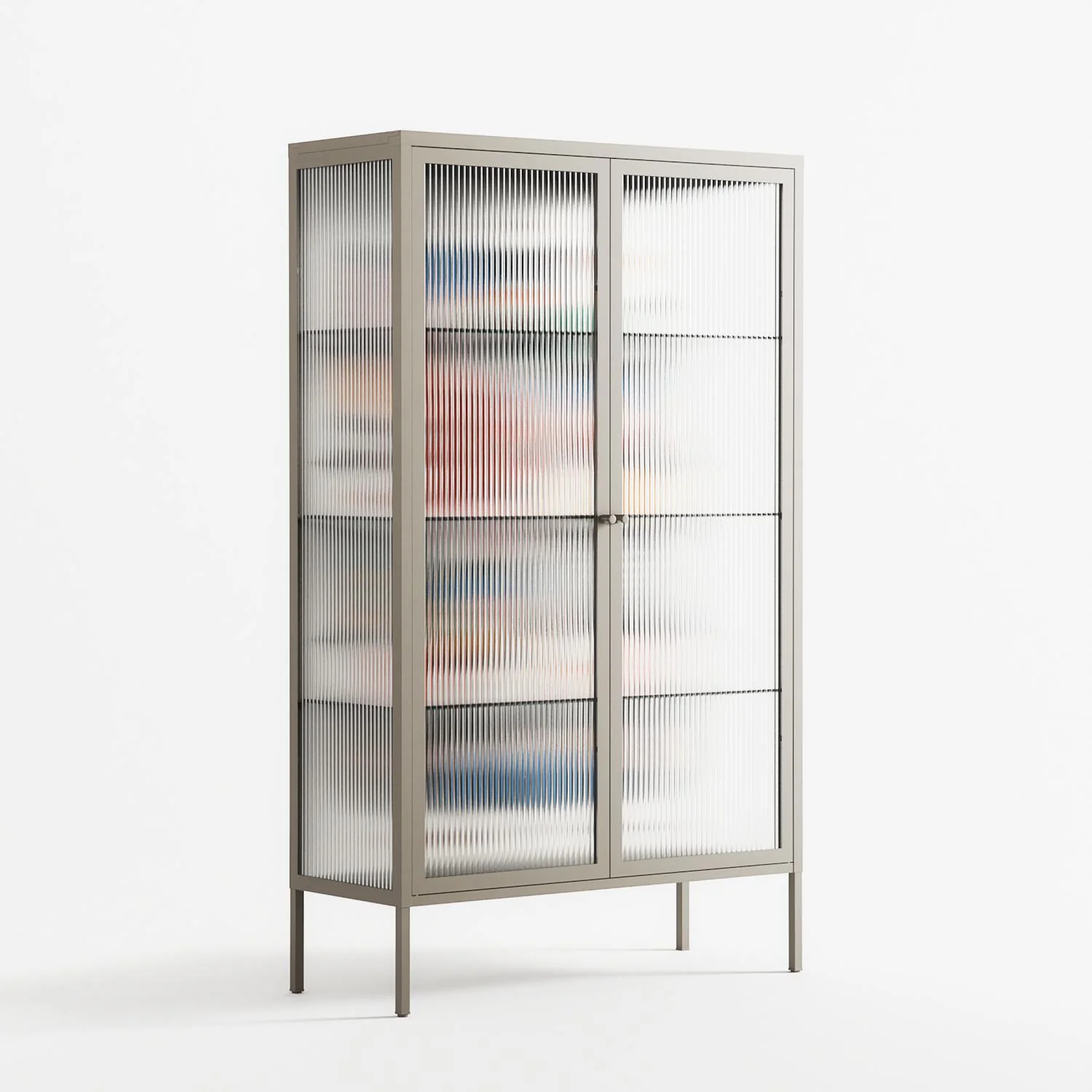 Connections - Cabinet - Vratislav Pecka - Pebble - Reeded glass - Image 4