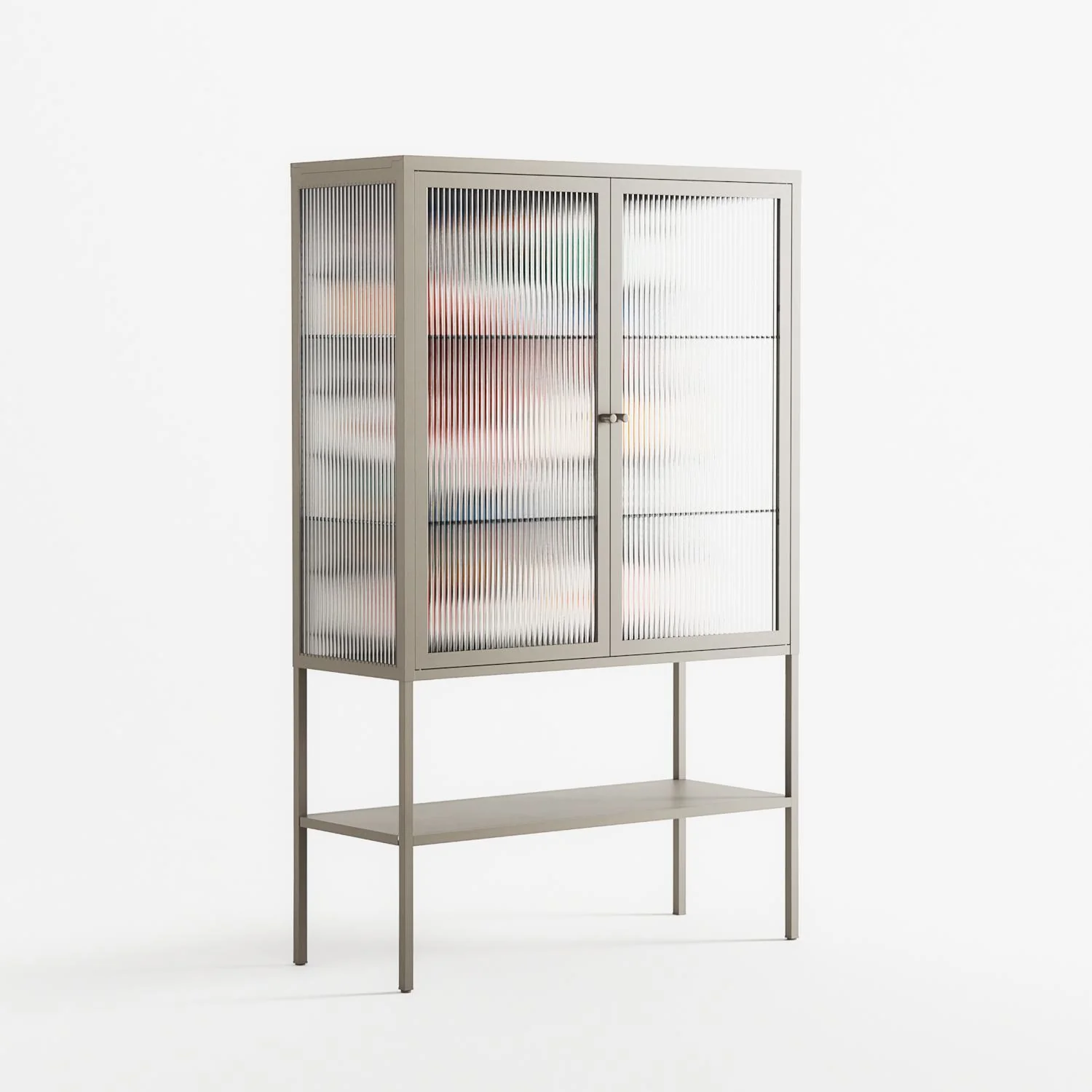 Connections - Loft Cabinet - Vratislav Pecka - Pebble - Reeded glass - Image 4