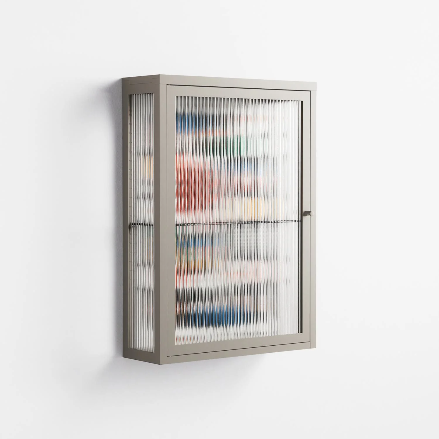 Connections - Wall Cabinet - Vratislav Pecka - Pebble - Reeded glass - Image 4