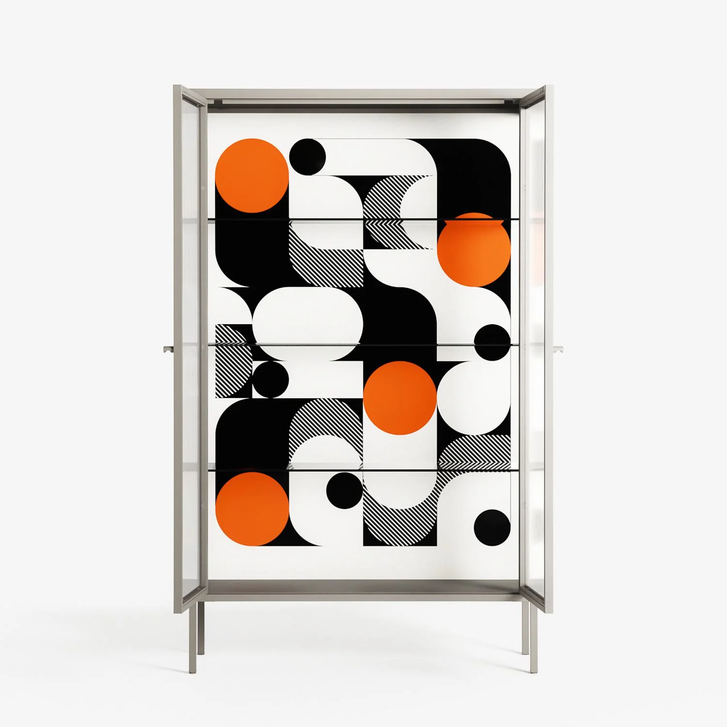 Conserto - Cabinet - Vratislav Pecka - Pebble - Reeded glass - Image 3