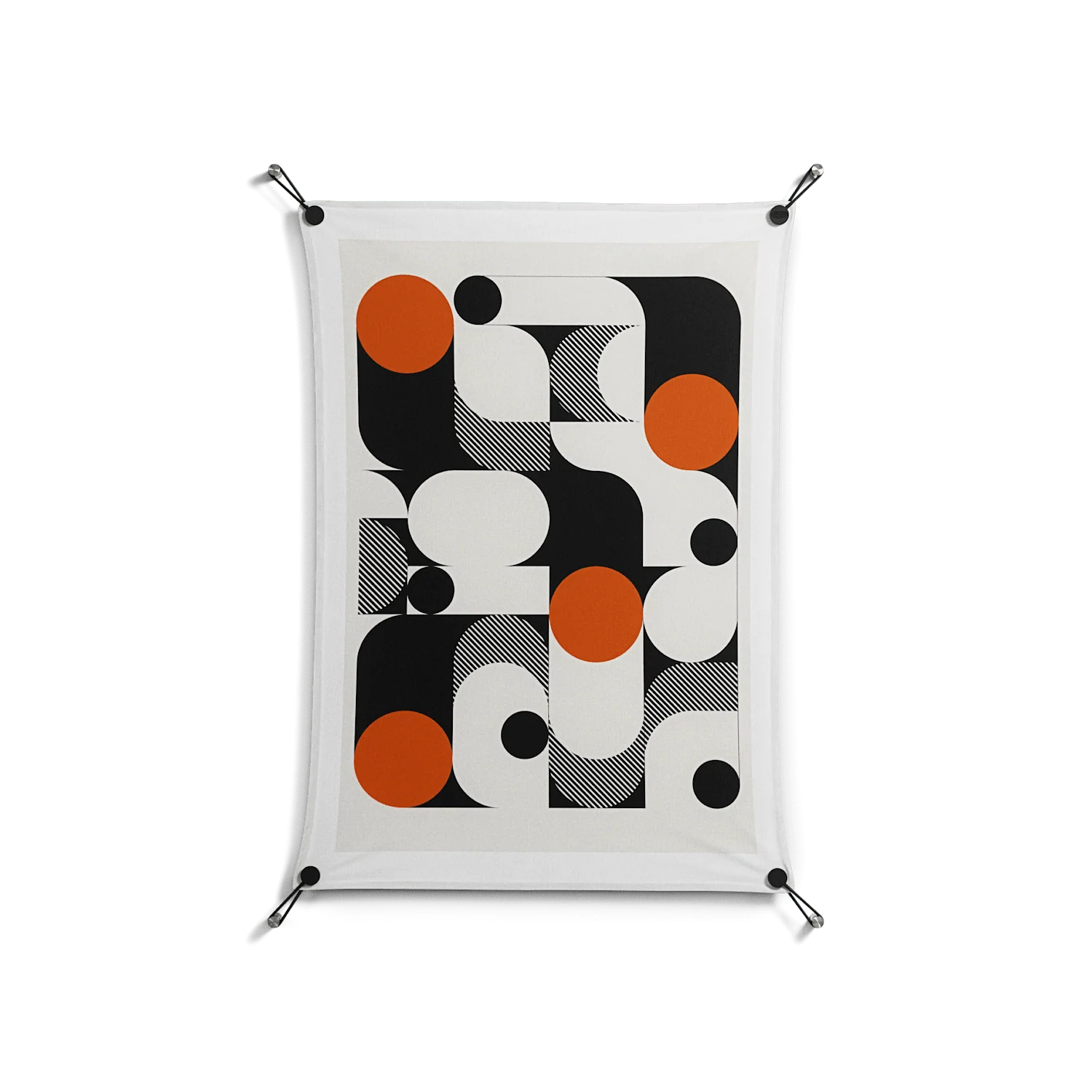 Conserto - Work On Wall - Vratislav Pecka - Black - 70 x 100 cm