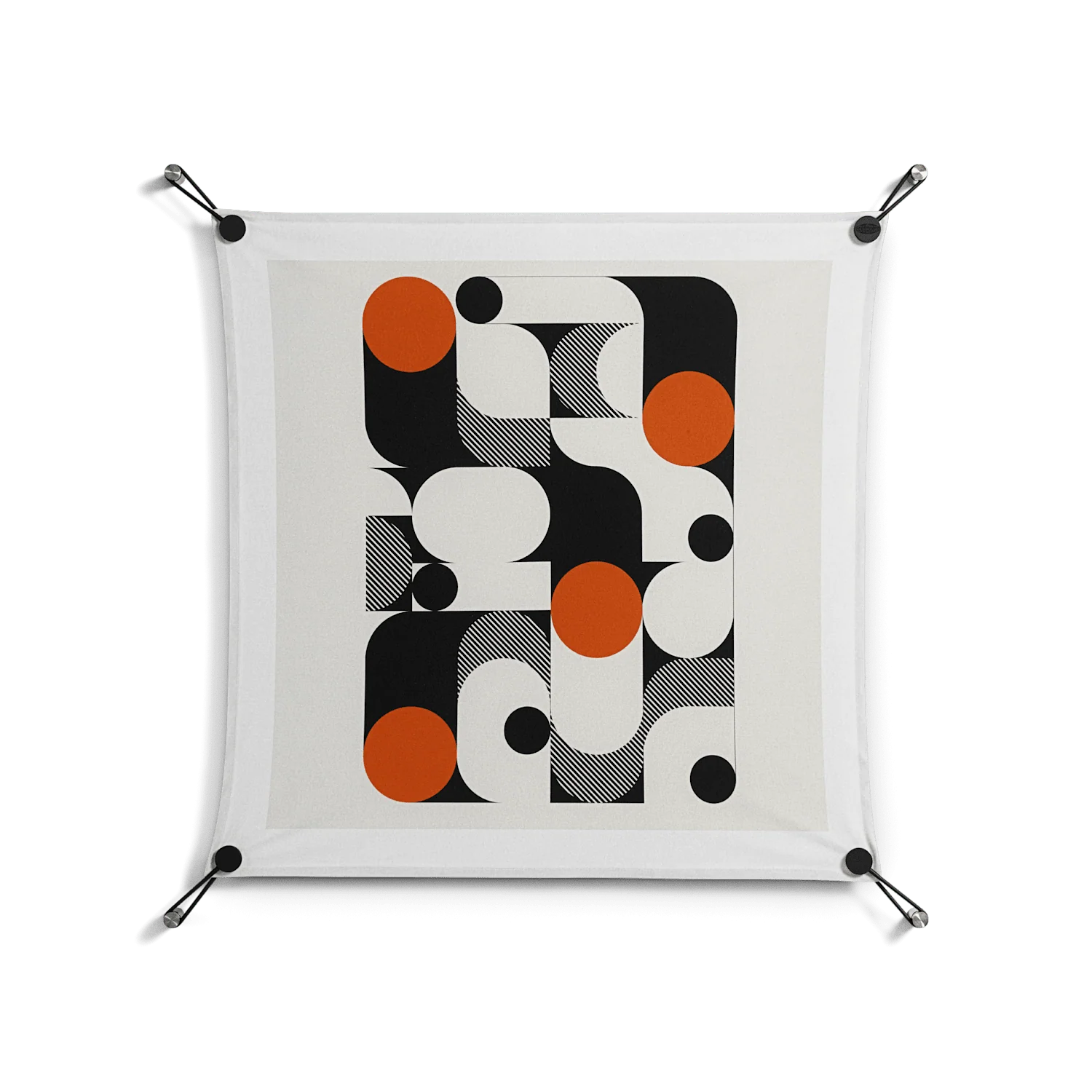 Conserto - Work On Wall - Vratislav Pecka - Black - 70 x 70 cm