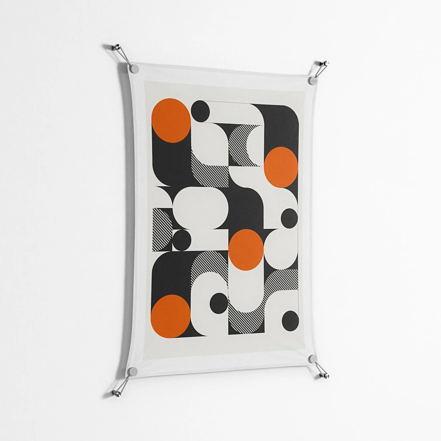 Conserto - Work On Wall - Vratislav Pecka - Silver - 70 x 100 cm - Image 2