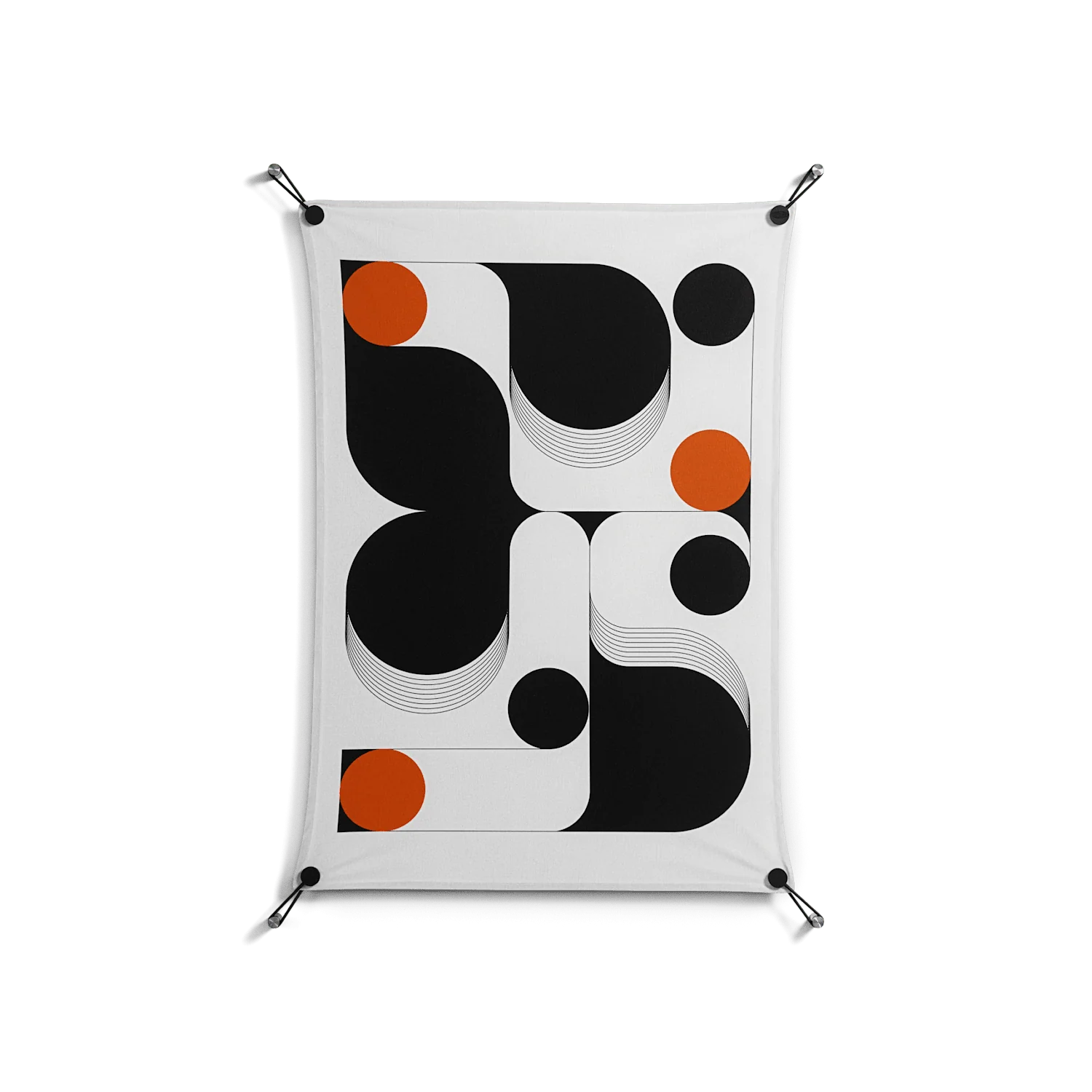 Conserto2 - Work On Wall - Vratislav Pecka - Black - 70 x 100 cm