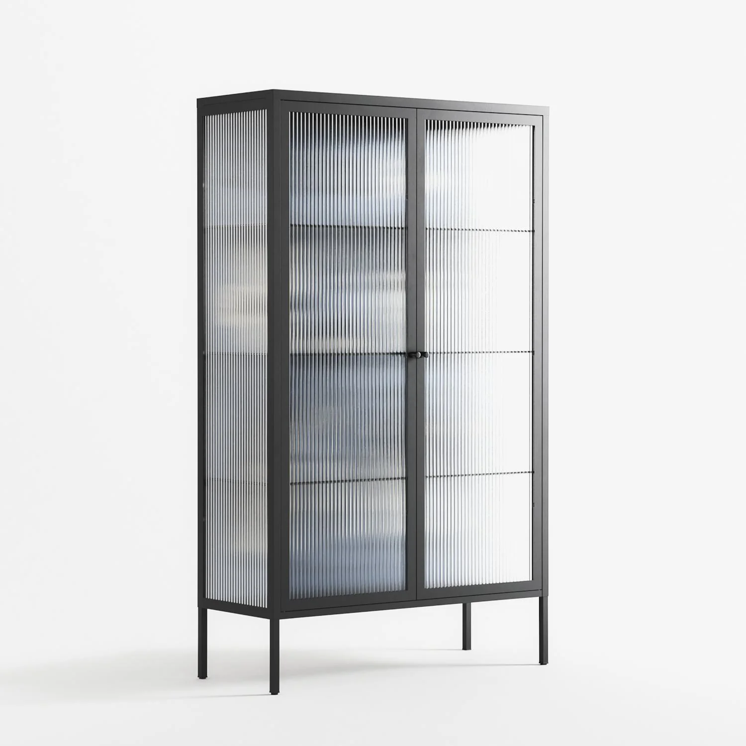 Cool Cool Salon Grey - Cabinet - Aley Wild - Antracite - Reeded glass - Image 4