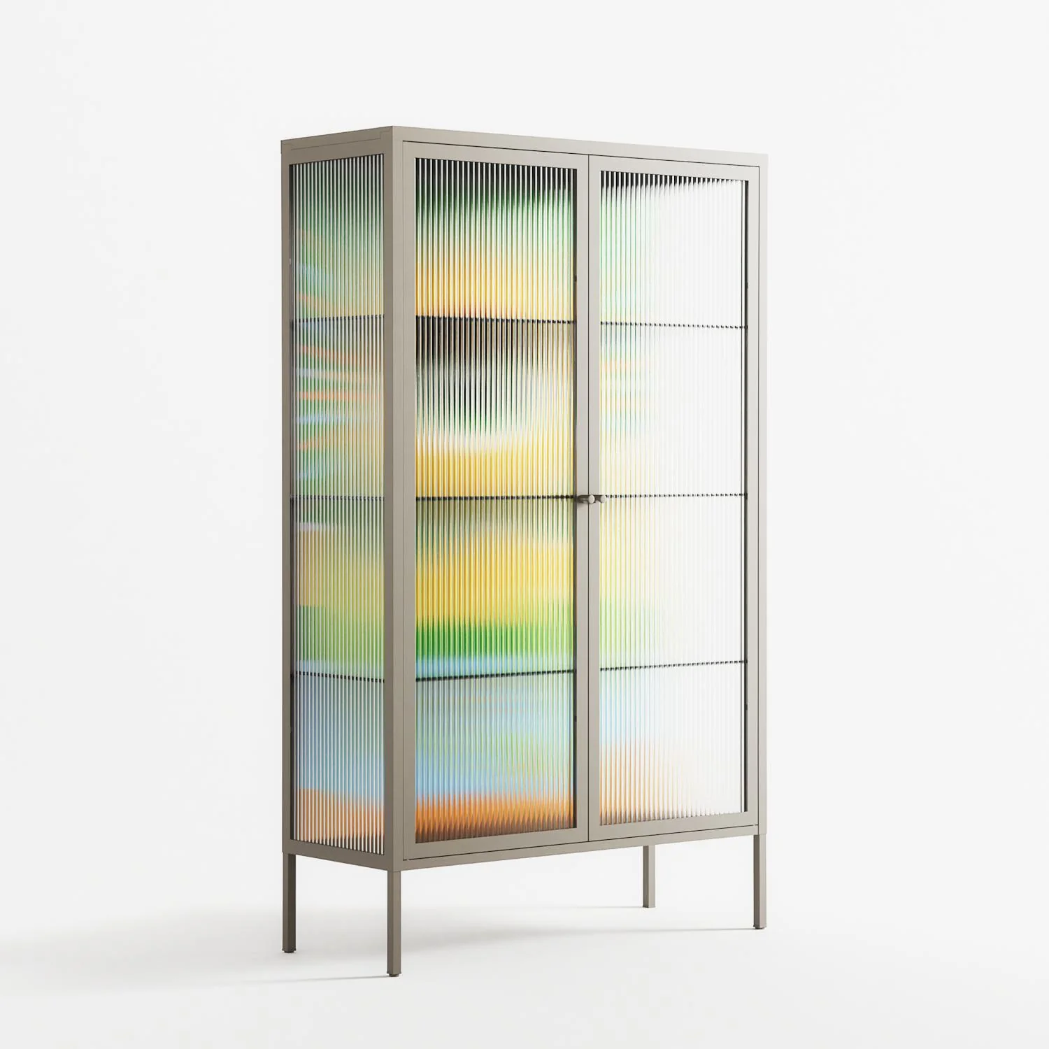 Curiosity - Cabinet - Heather Zhou - Pebble - Reeded glass - Image 4