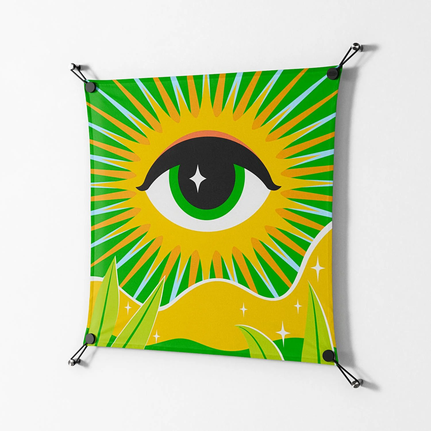 Curiosity - Work On Wall - Heather Zhou - Black - 70 x 70 cm - Image 2