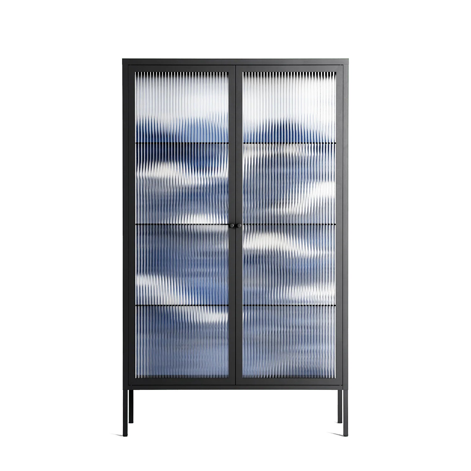 Dalgalar - Cabinet - Nur Rydberg - Antracite - Reeded glass