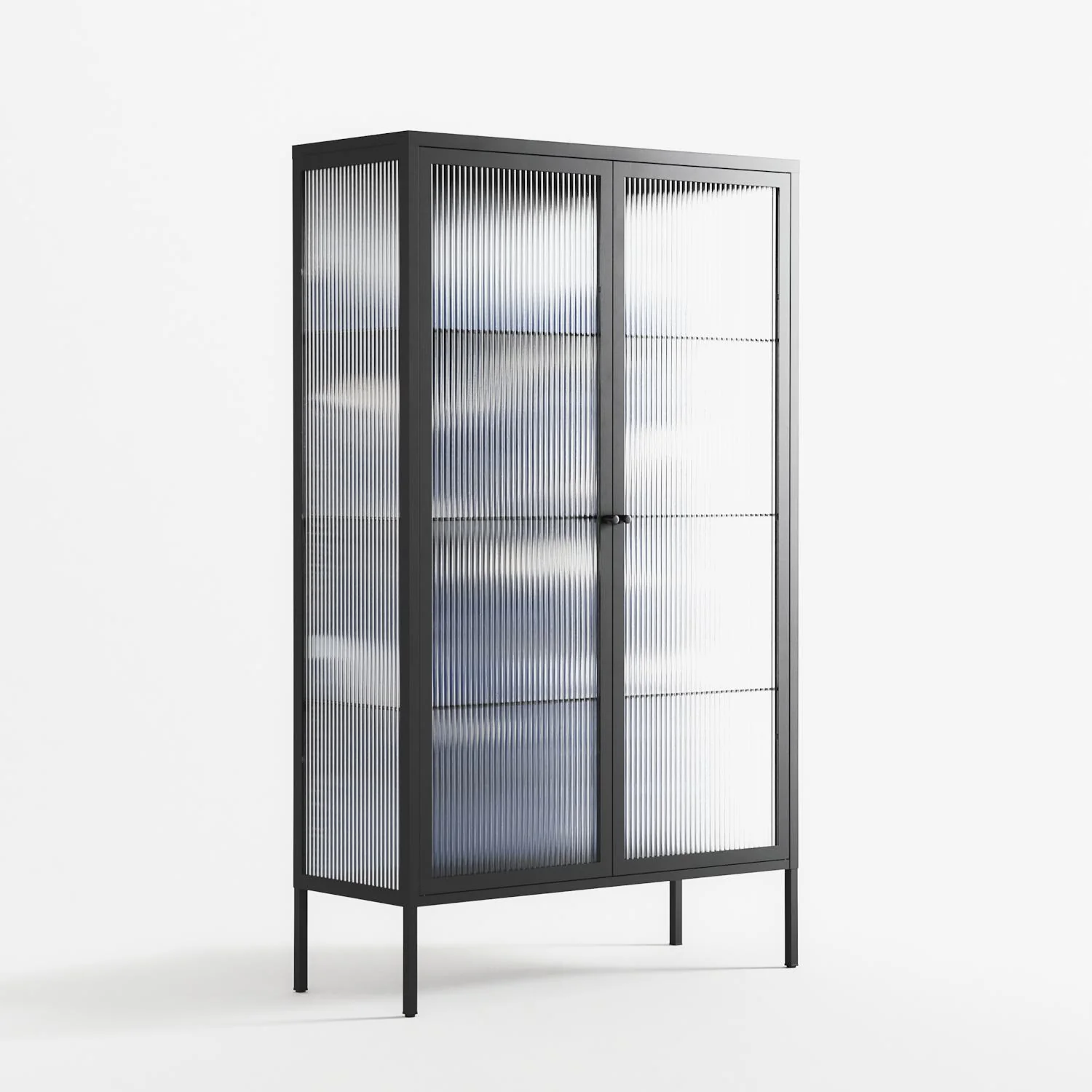 Dalgalar - Cabinet - Nur Rydberg - Antracite - Reeded glass - Image 4