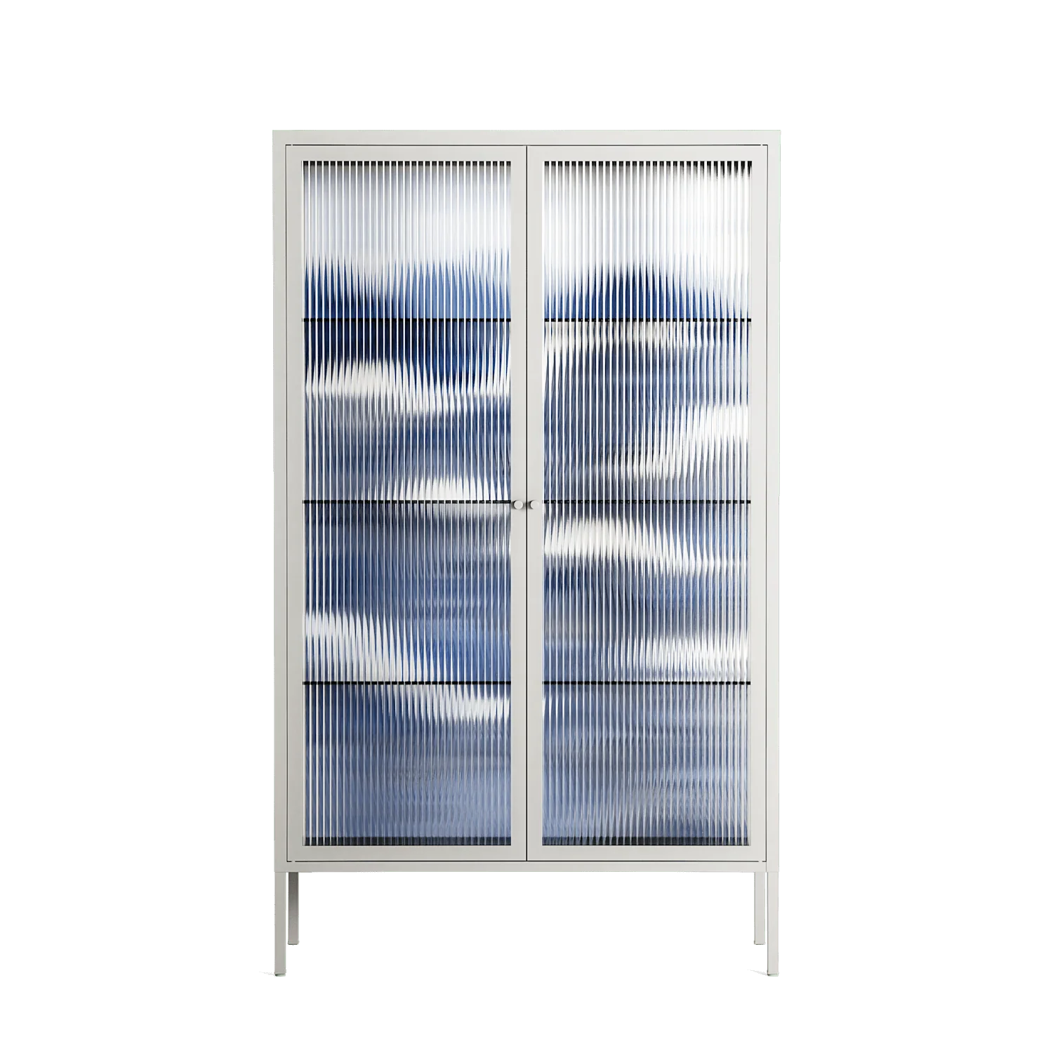Dalgalar - Cabinet - Nur Rydberg - Chalk - Reeded glass