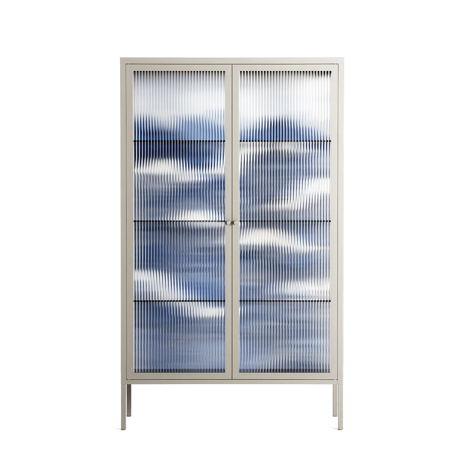 Dalgalar - Cabinet - Nur Rydberg - Pebble - Reeded glass