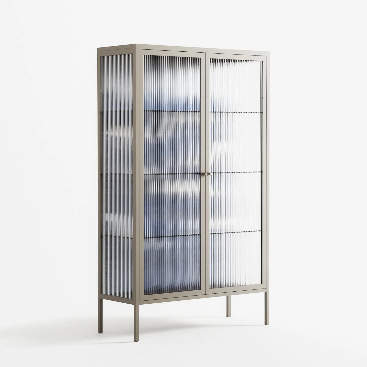 Dalgalar - Cabinet - Nur Rydberg - Pebble - Reeded glass - Image 4