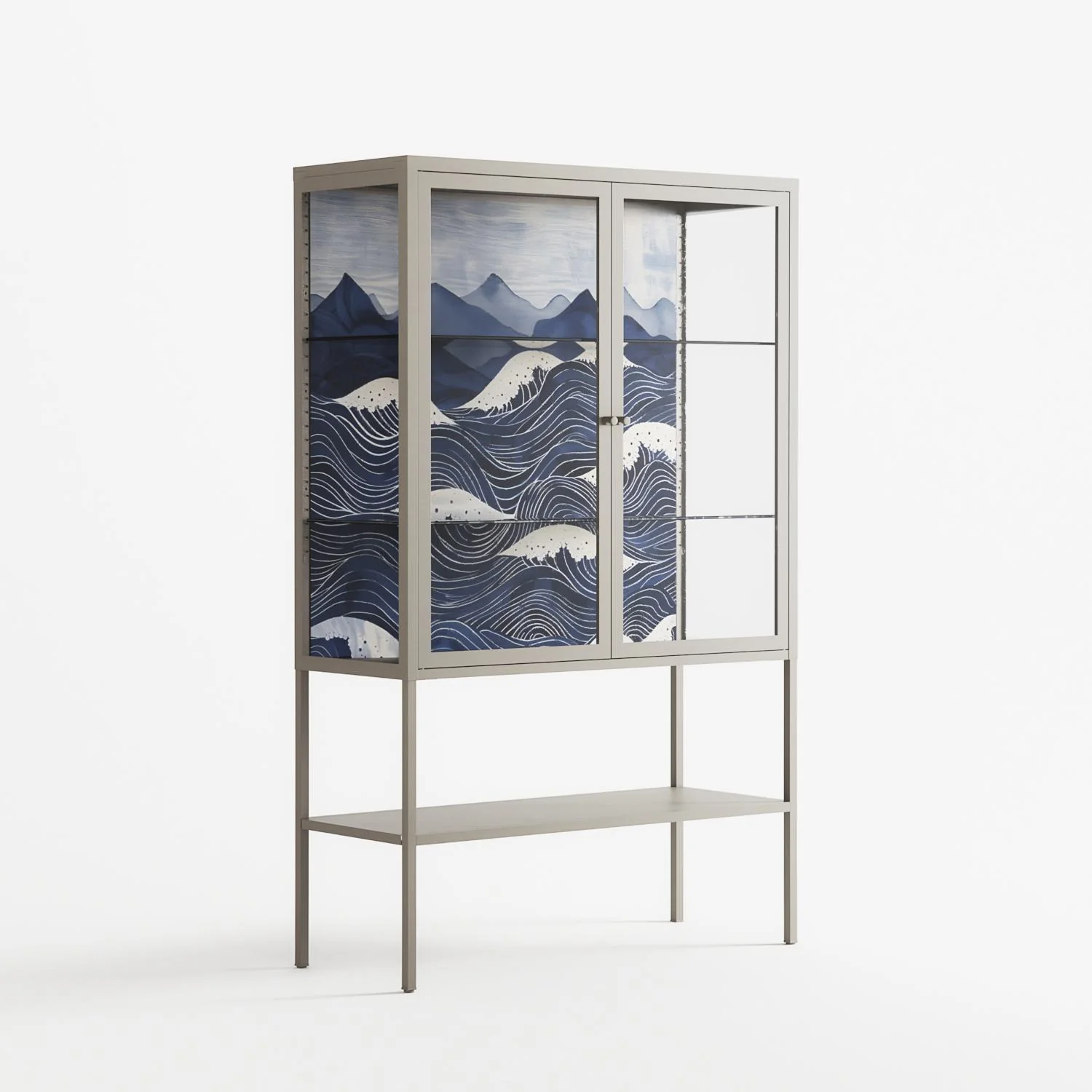 Dalgalar - Loft Cabinet - Nur Rydberg - Pebble - Clear glass - Image 4