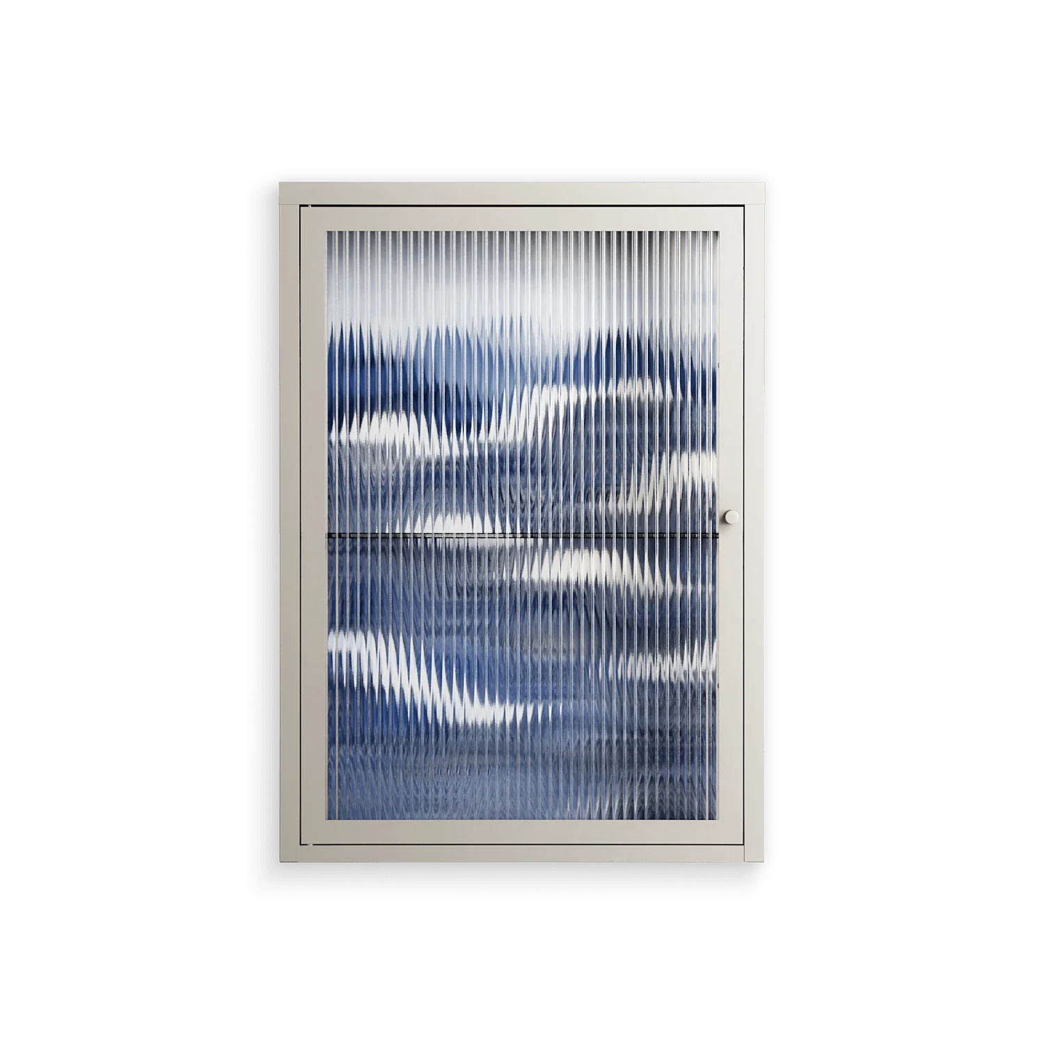 Dalgalar - Wall Cabinet - Nur Rydberg - Pebble - Reeded glass