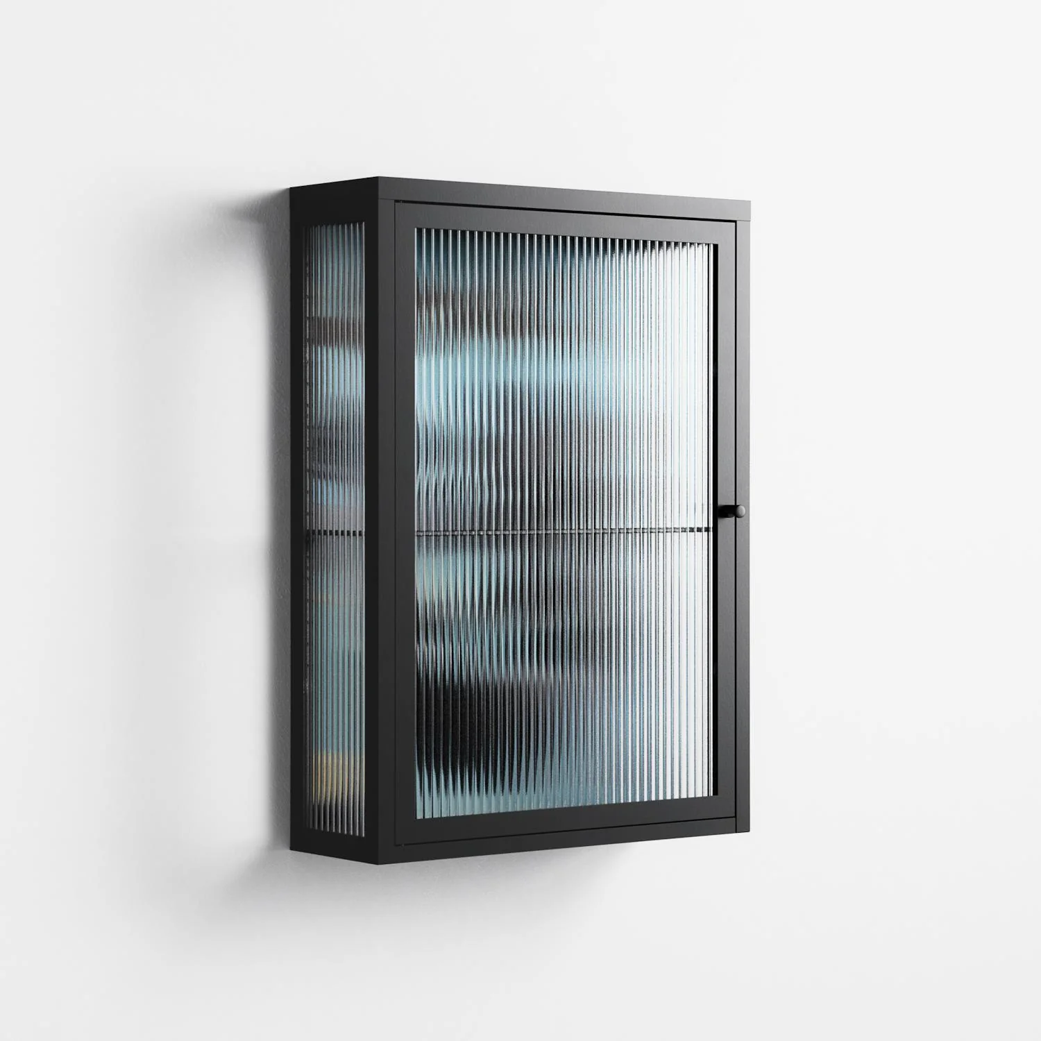 Day Dream - Wall Cabinet - Sophie Goudman-Peachey - Antracite - Reeded glass - Image 4