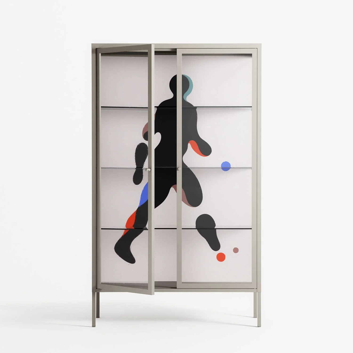 Décomposé - Cabinet - David Vanadia - Pebble - Clear glass - Image 2