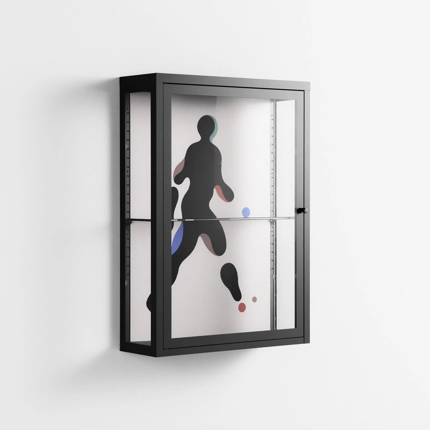 Décomposé - Wall Cabinet - David Vanadia - Antracite - Clear glass - Image 4
