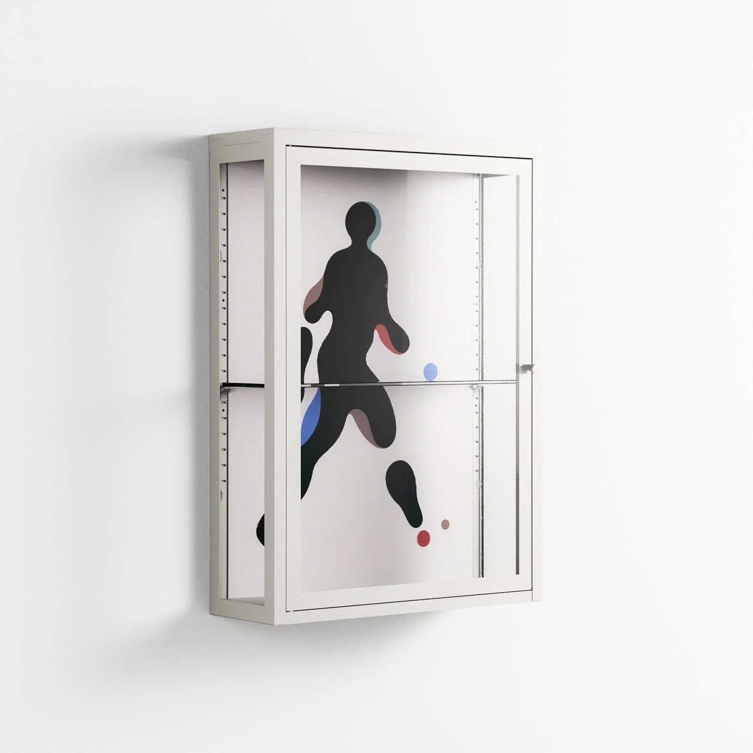 Décomposé - Wall Cabinet - David Vanadia - Chalk - Clear glass - Image 4