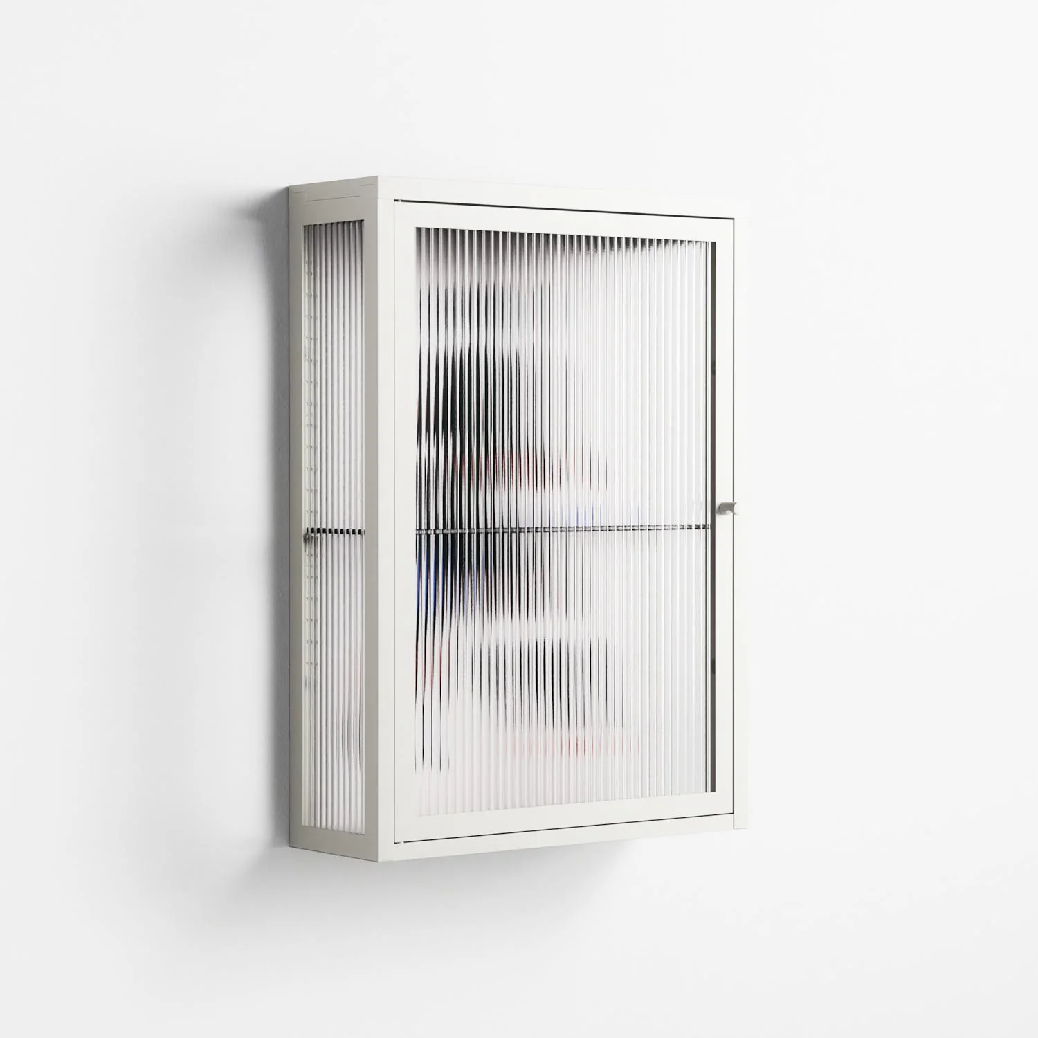 Décomposé - Wall Cabinet - David Vanadia - Chalk - Reeded glass - Image 4
