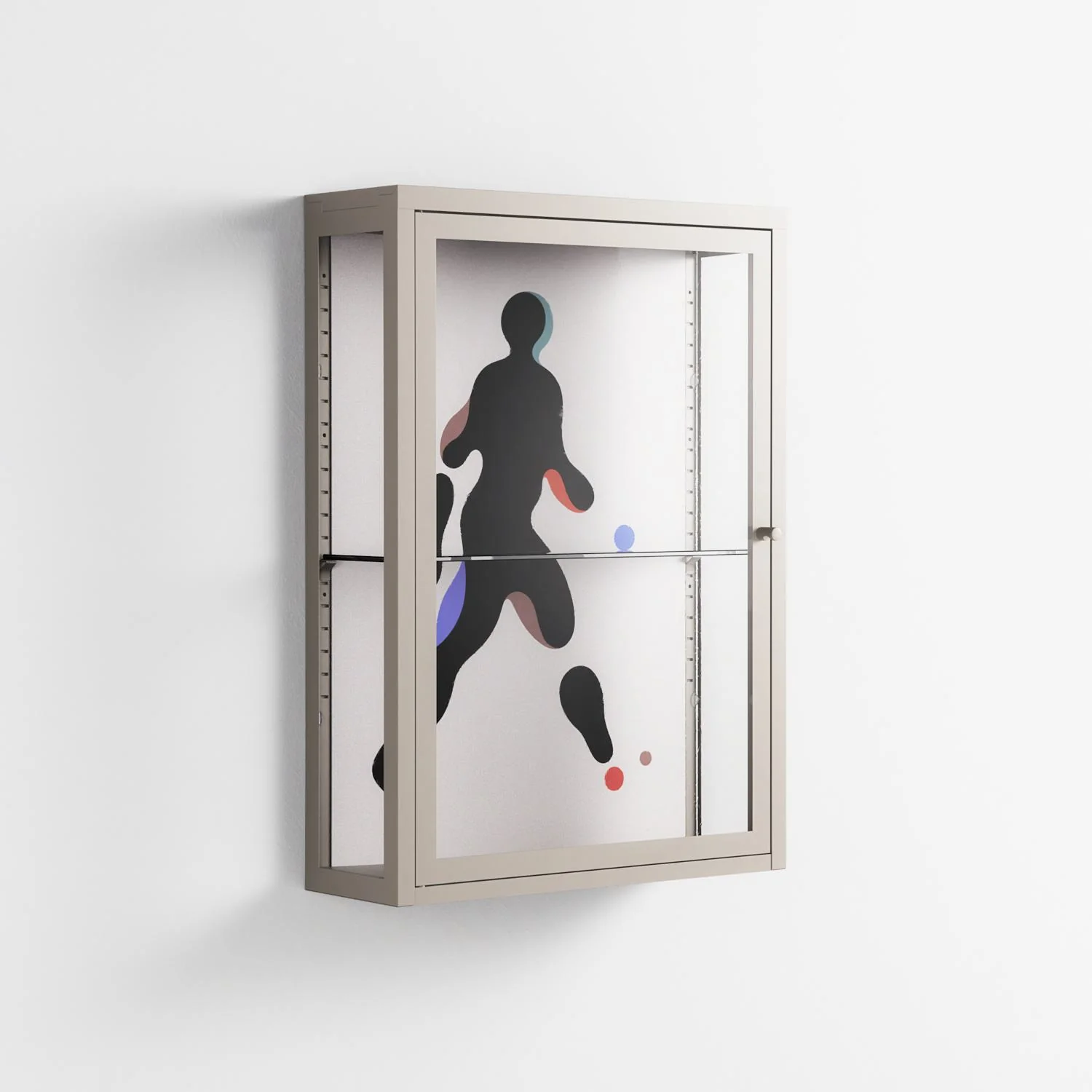 Décomposé - Wall Cabinet - David Vanadia - Pebble - Clear glass - Image 4