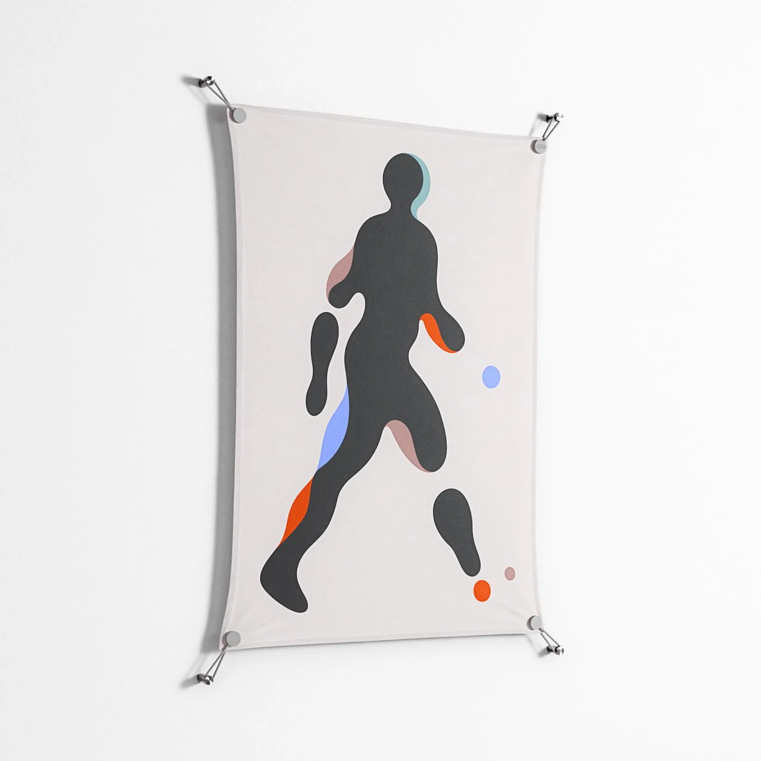 Décomposé - Work On Wall - David Vanadia - Silver - 70 x 100 cm - Image 2
